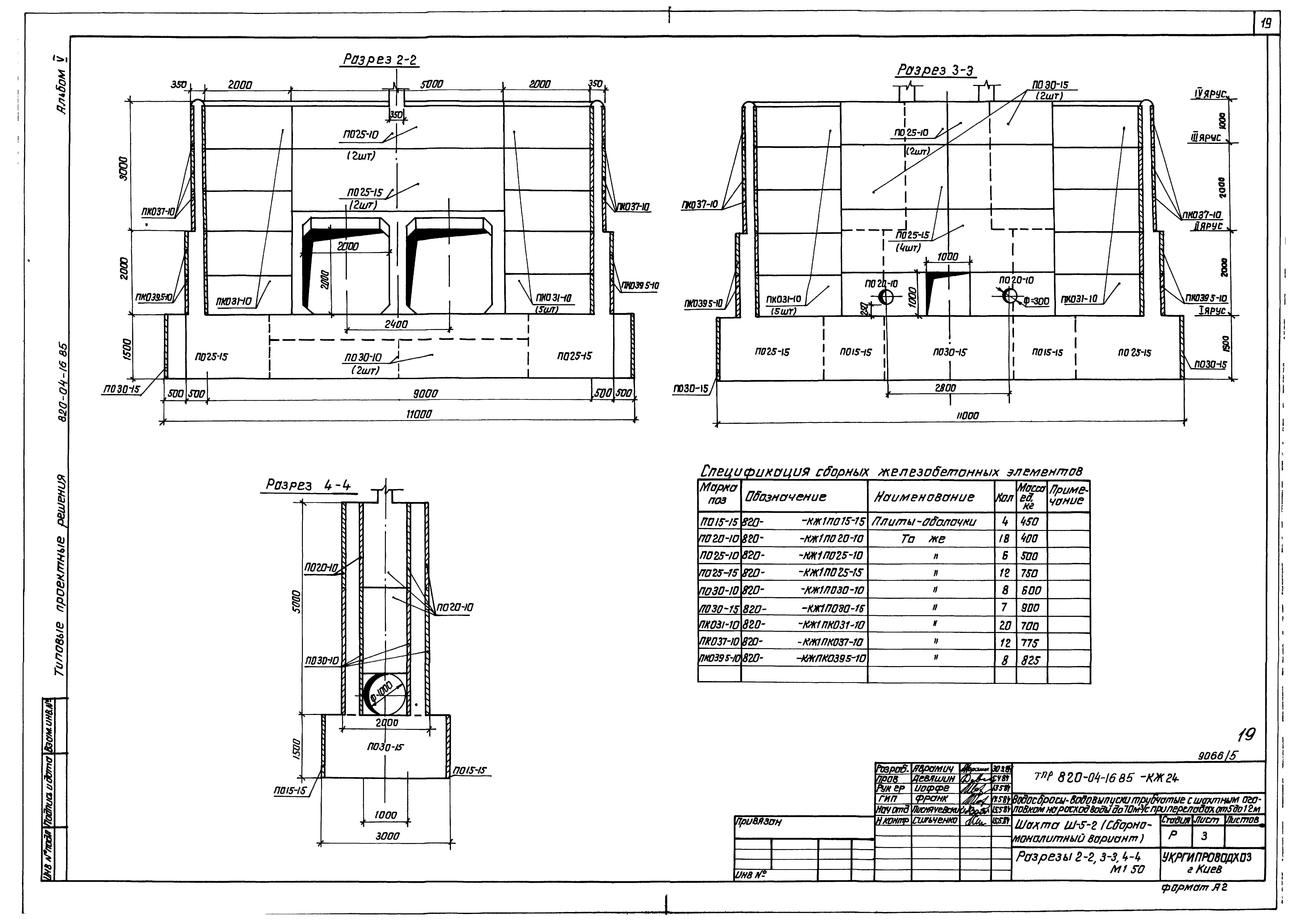 Типовые проектные решения 820-04-16.85