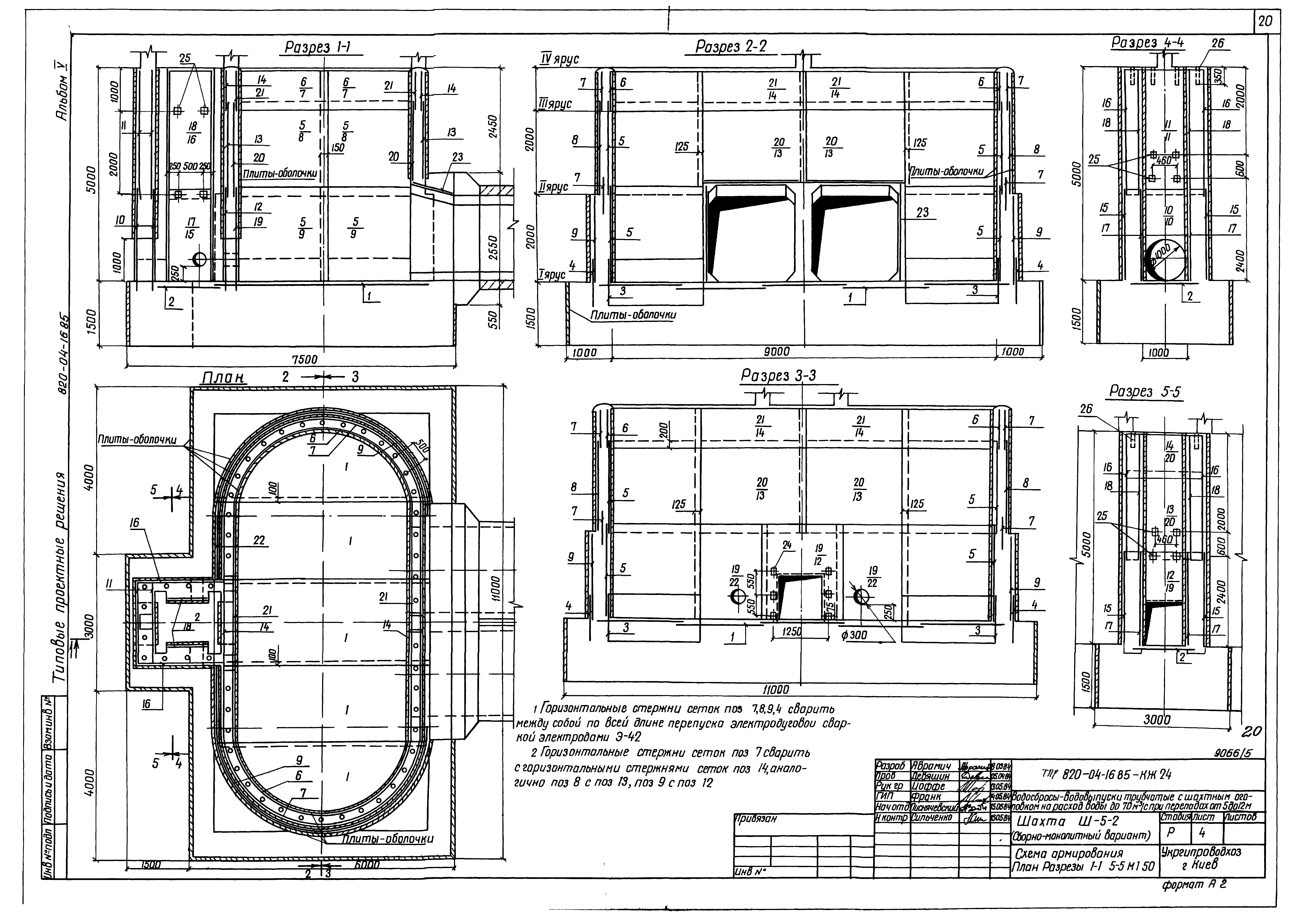 Типовые проектные решения 820-04-16.85