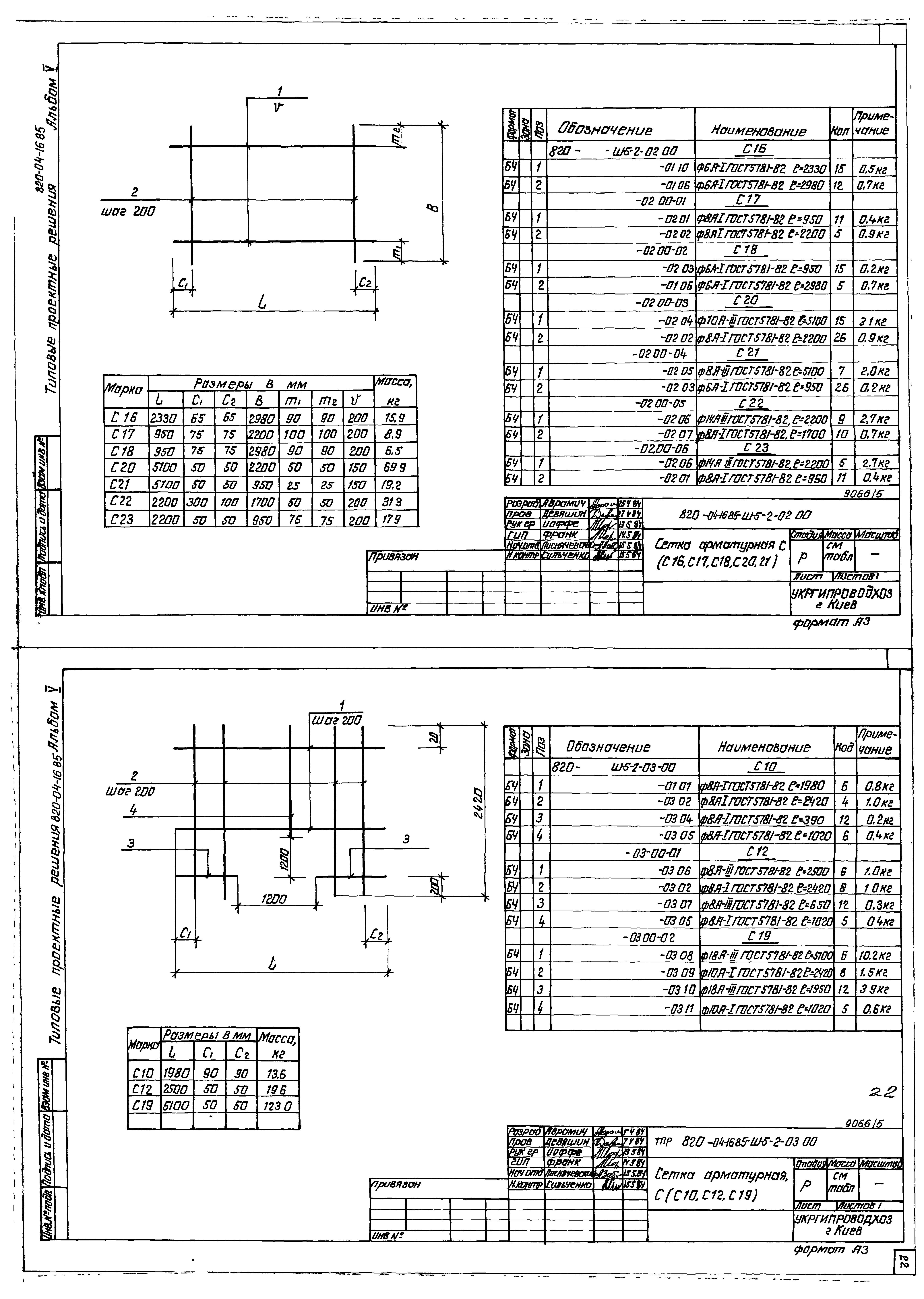 Типовые проектные решения 820-04-16.85