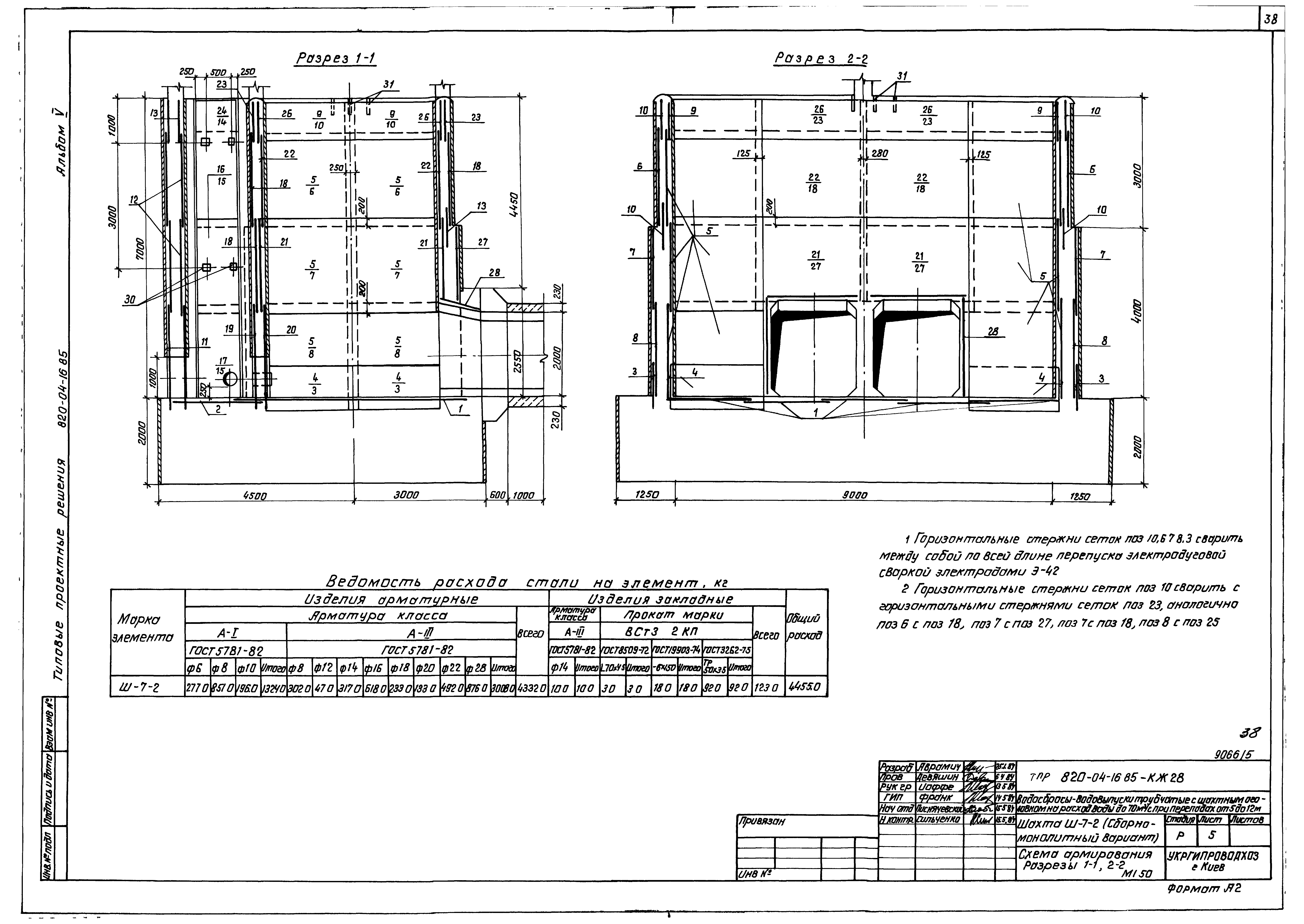 Типовые проектные решения 820-04-16.85