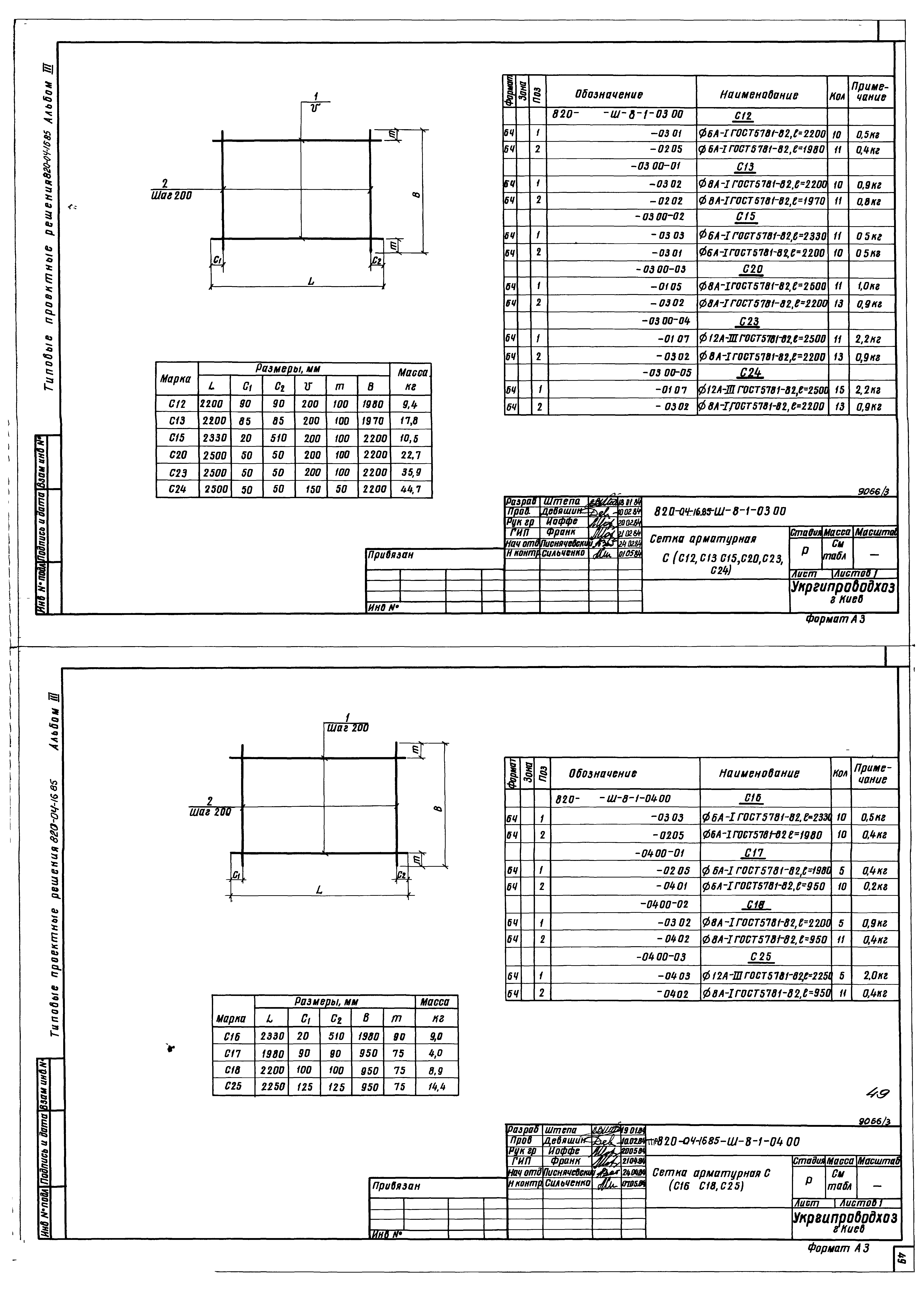 Типовые проектные решения 820-04-16.85
