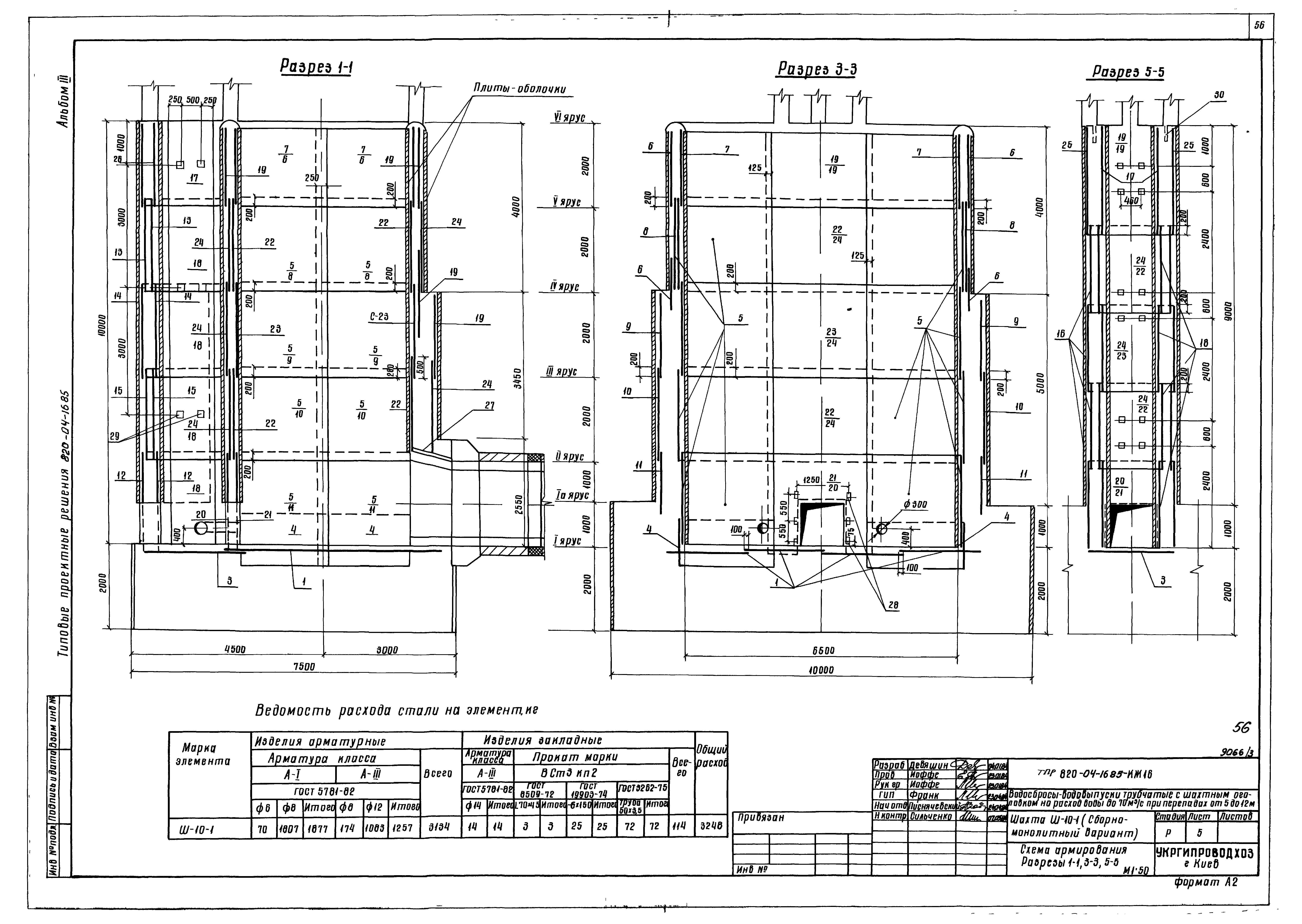 Типовые проектные решения 820-04-16.85