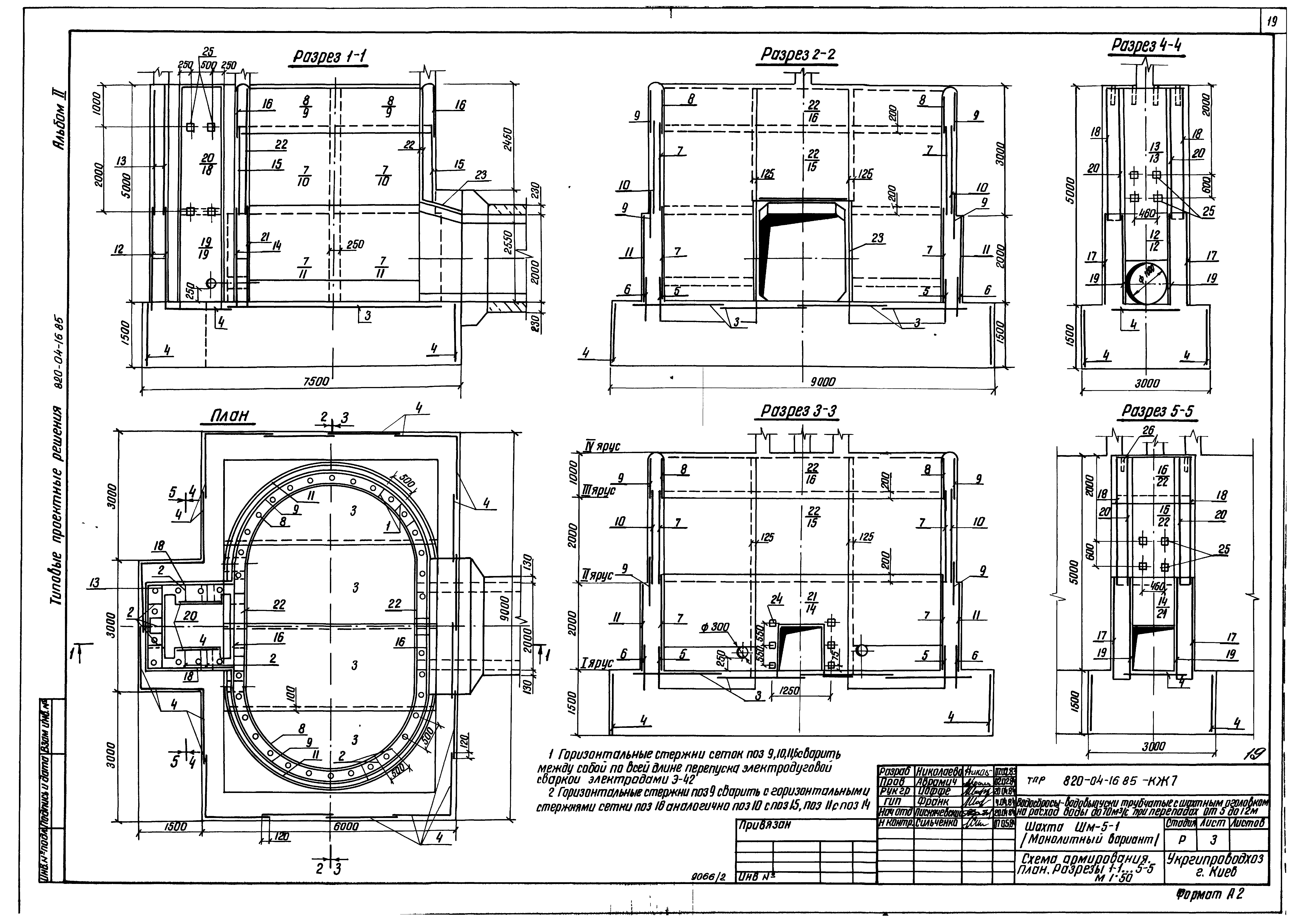 Типовые проектные решения 820-04-16.85