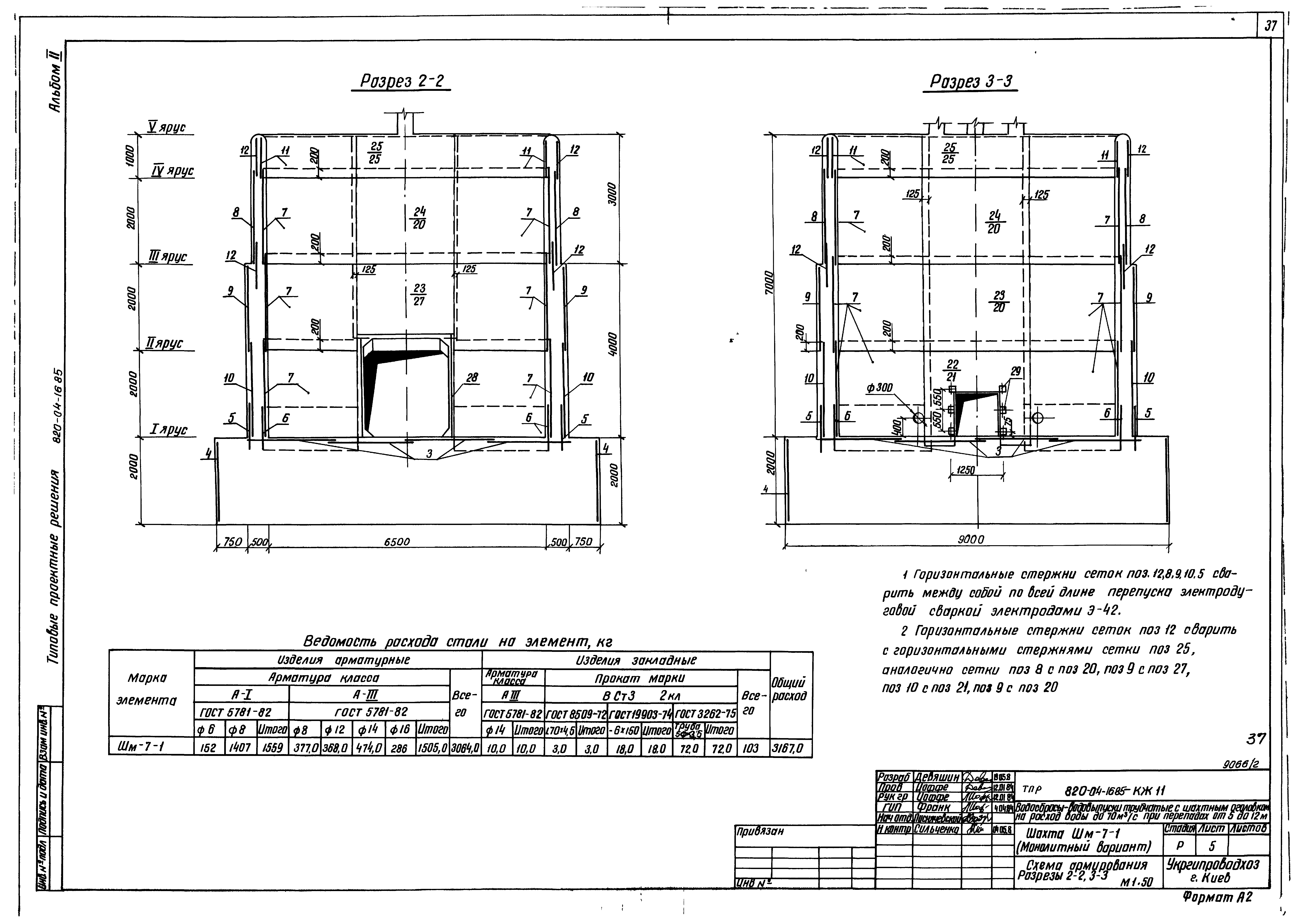 Типовые проектные решения 820-04-16.85