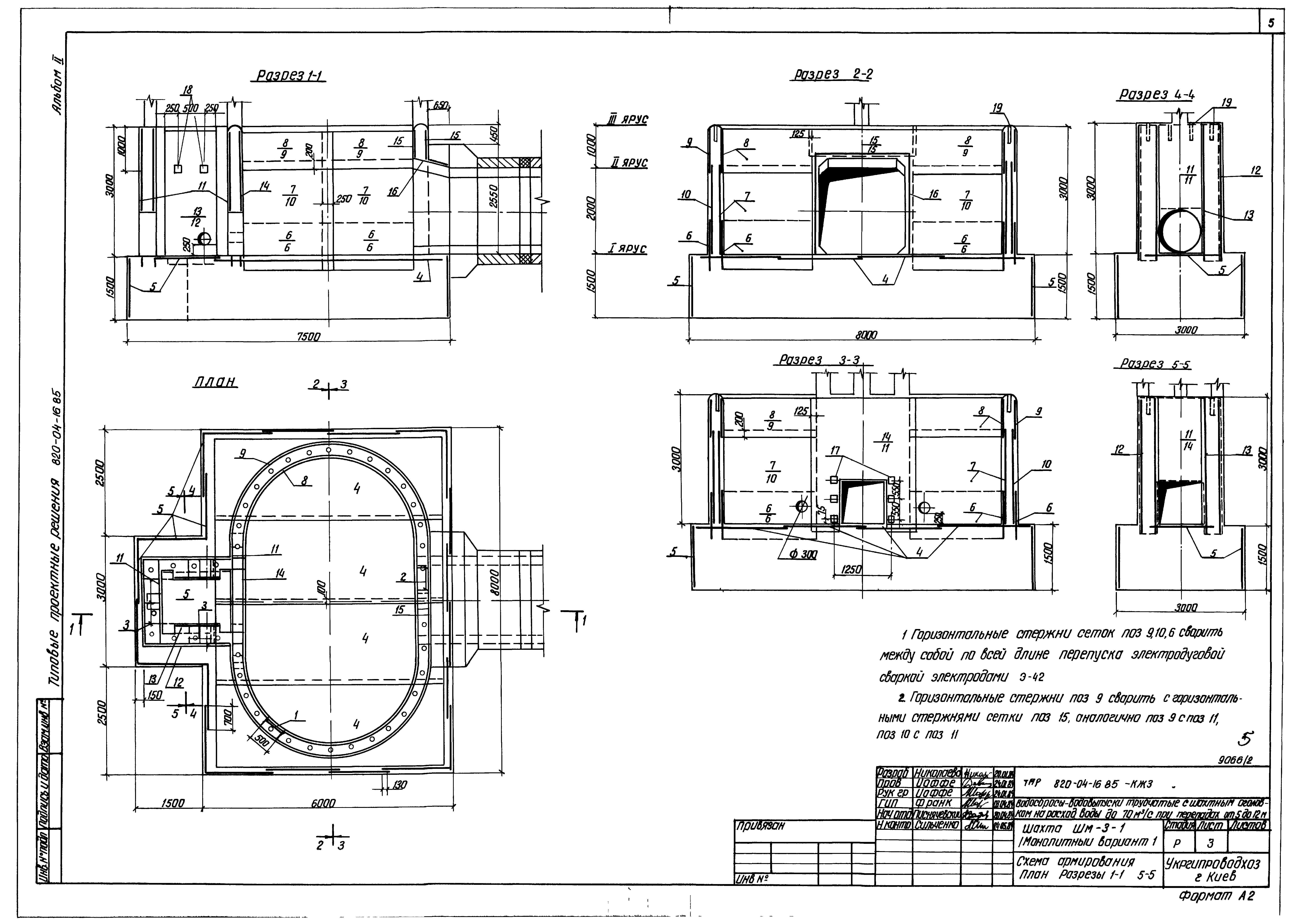 Типовые проектные решения 820-04-16.85