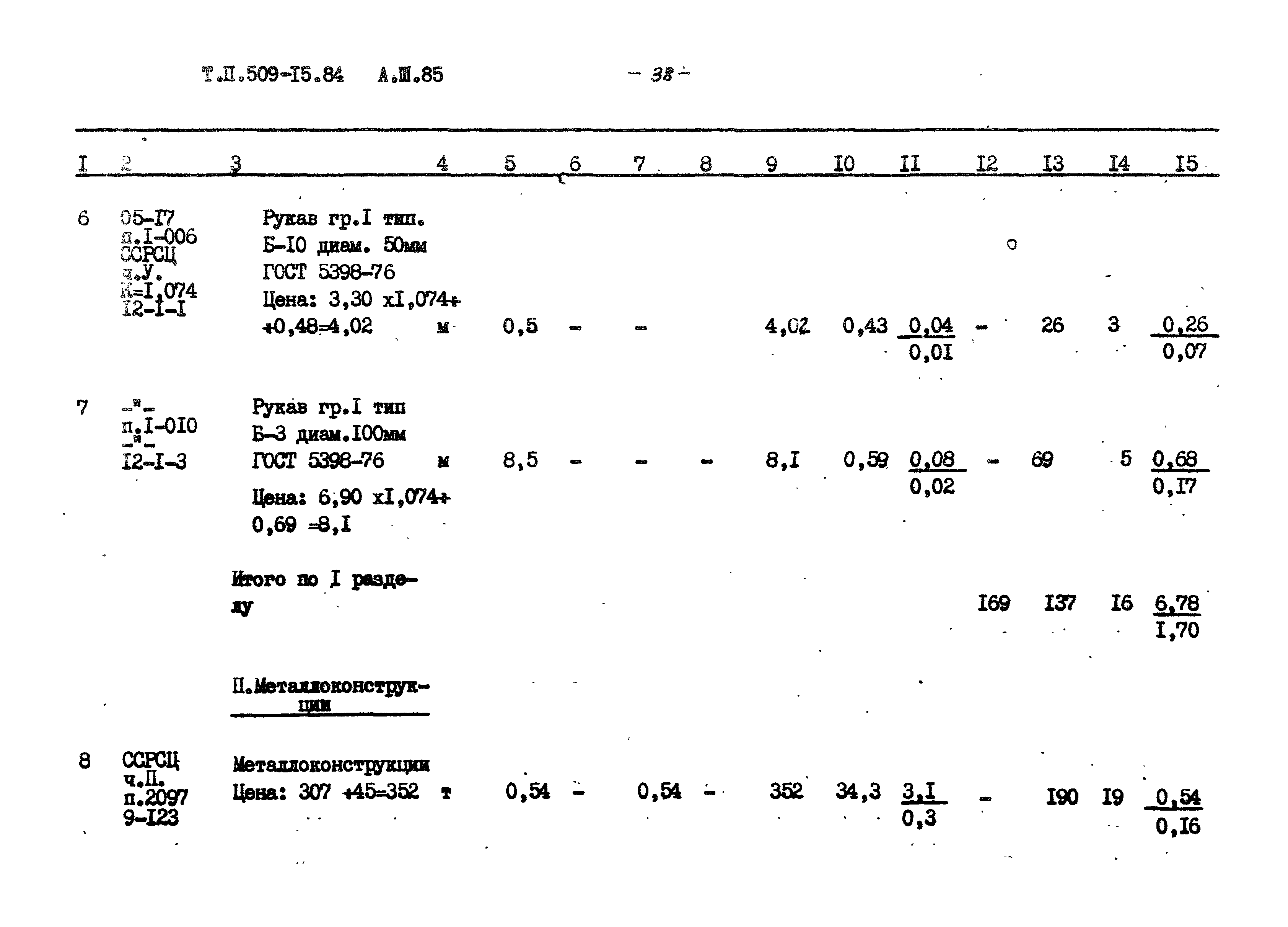 Типовой проект 509-15.84