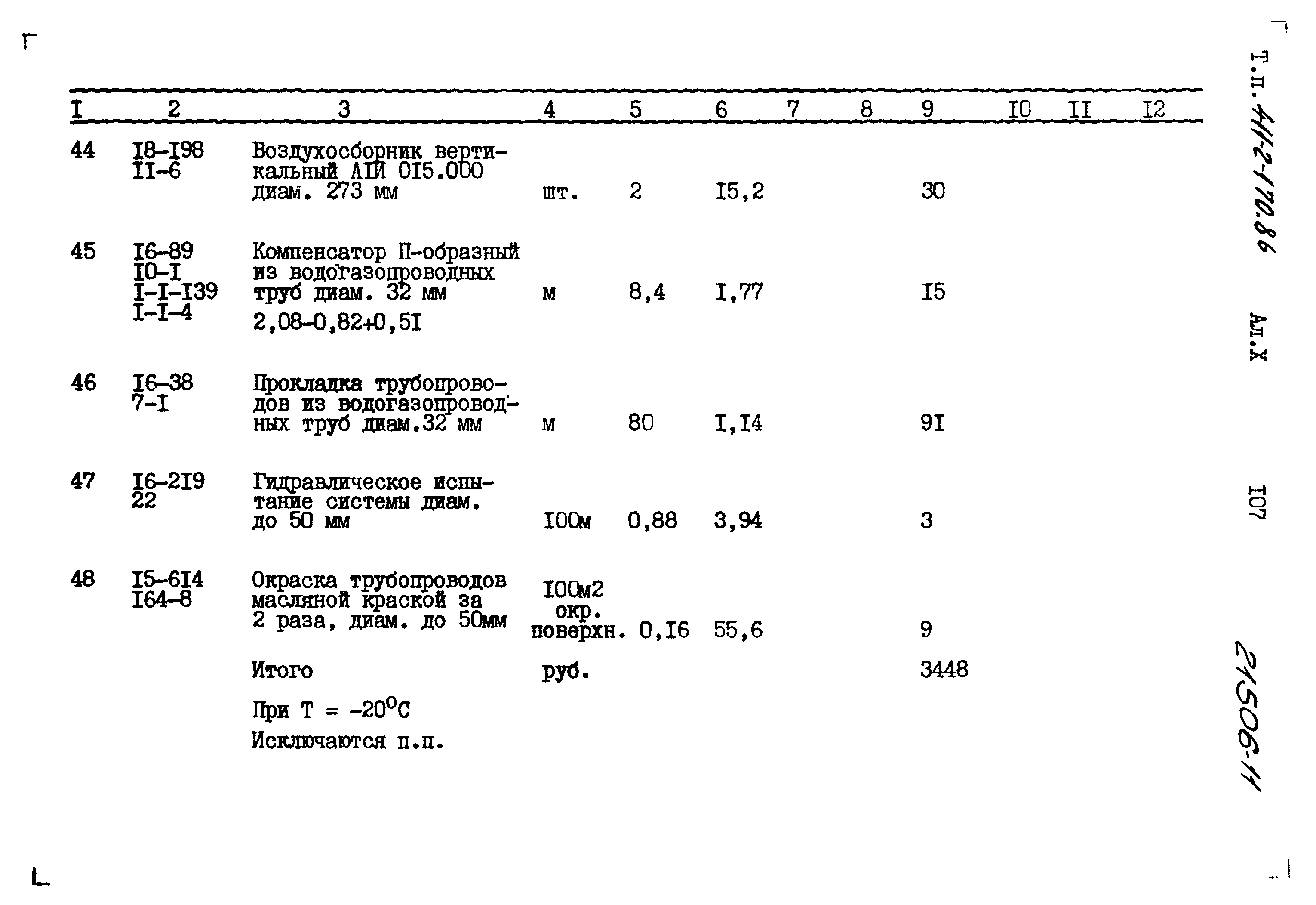 Типовой проект 411-2-170.86