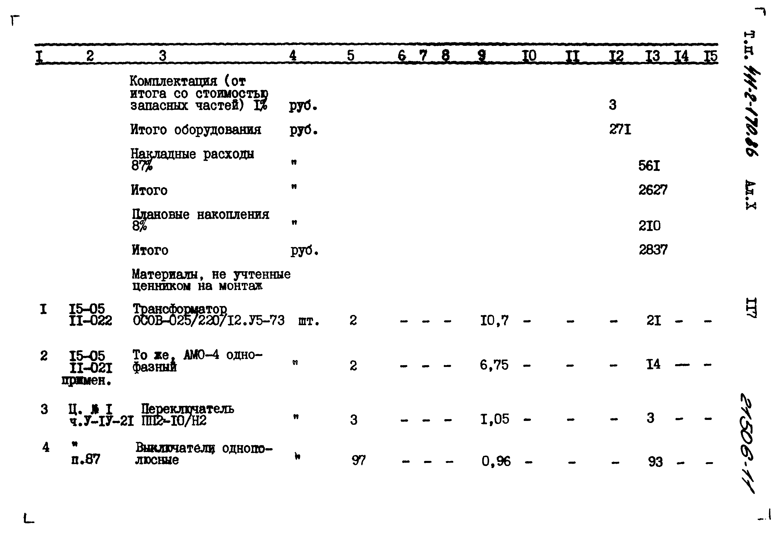 Типовой проект 411-2-170.86