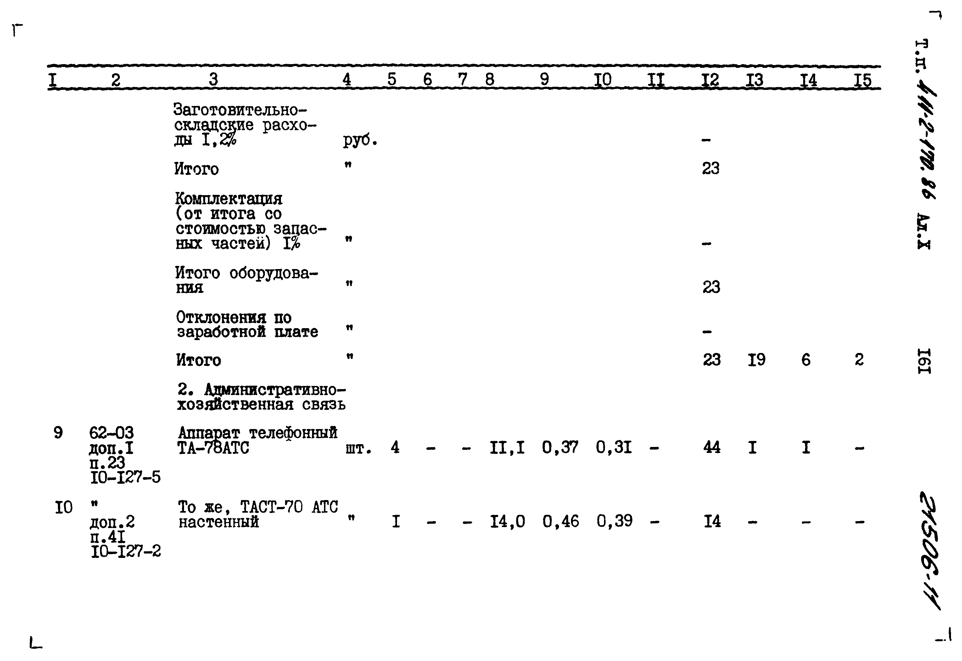 Типовой проект 411-2-170.86