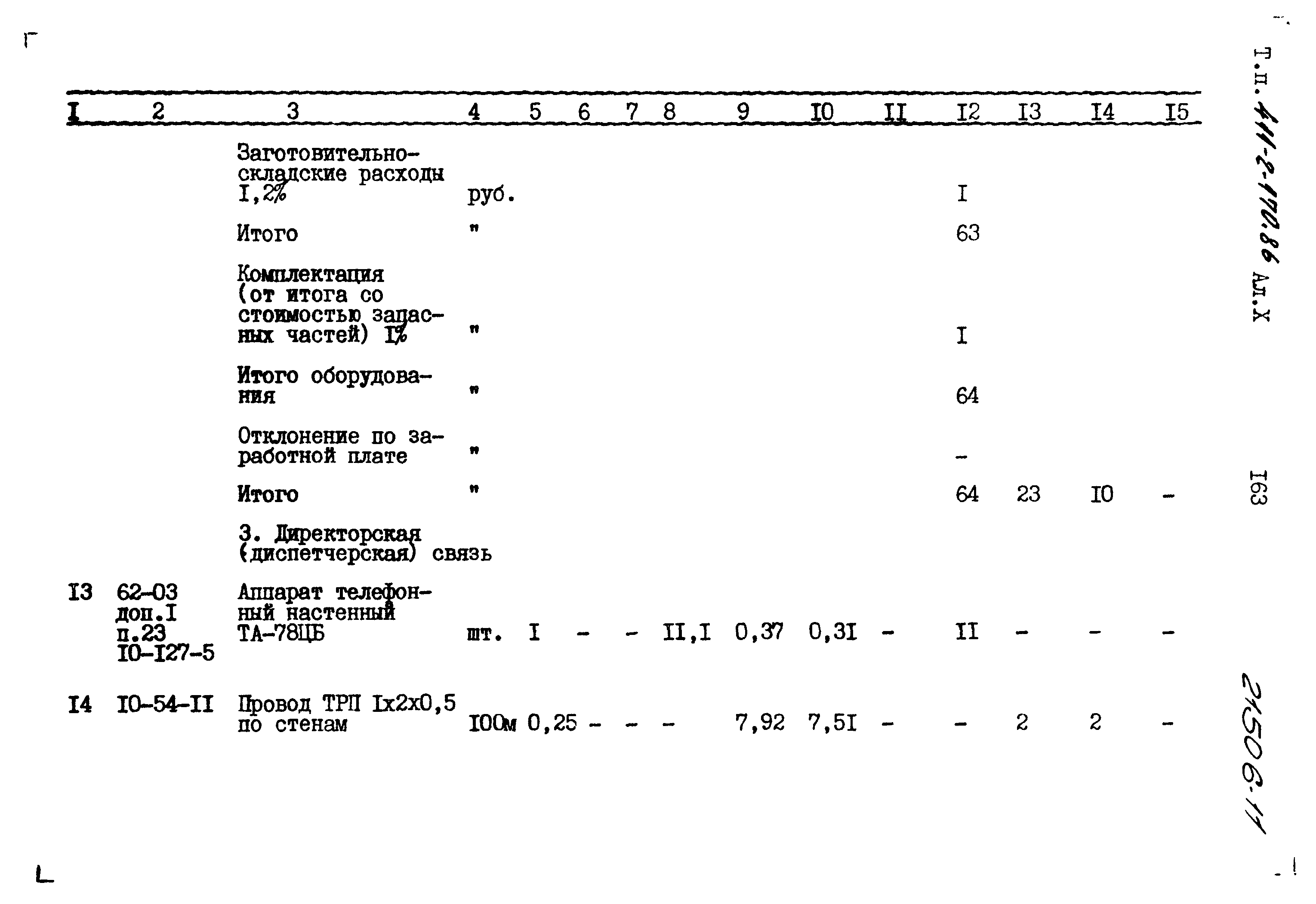 Типовой проект 411-2-170.86