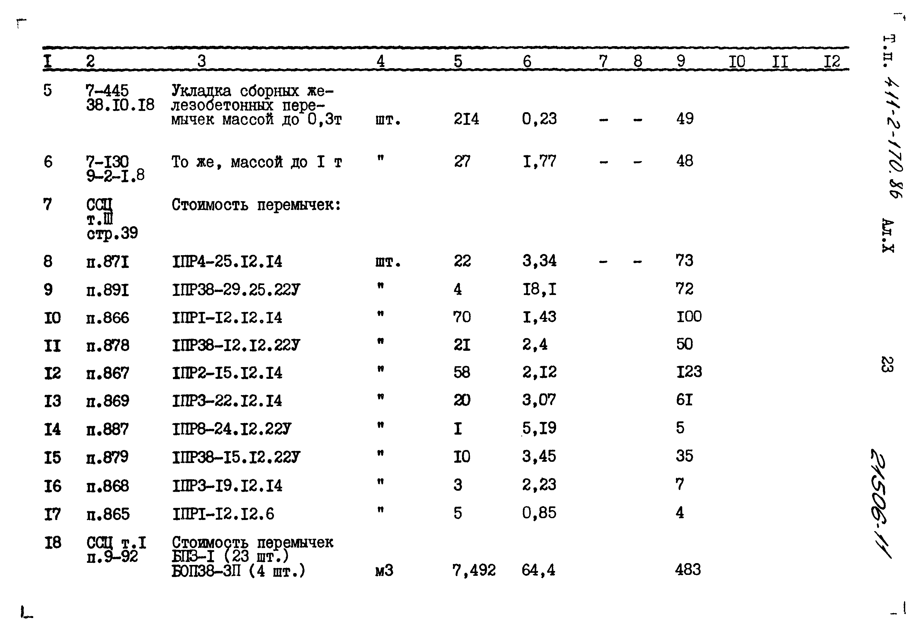 Типовой проект 411-2-170.86
