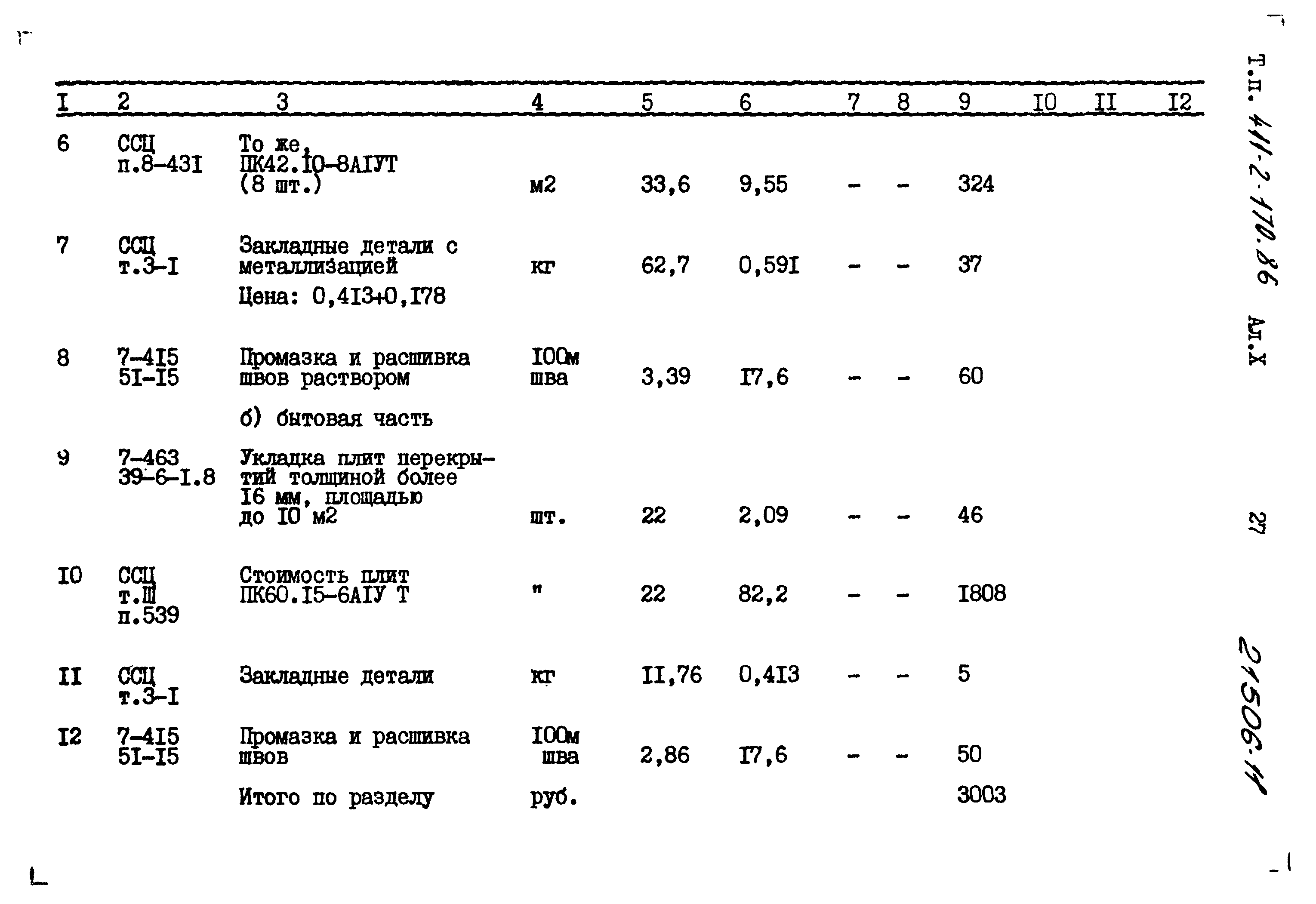 Типовой проект 411-2-170.86
