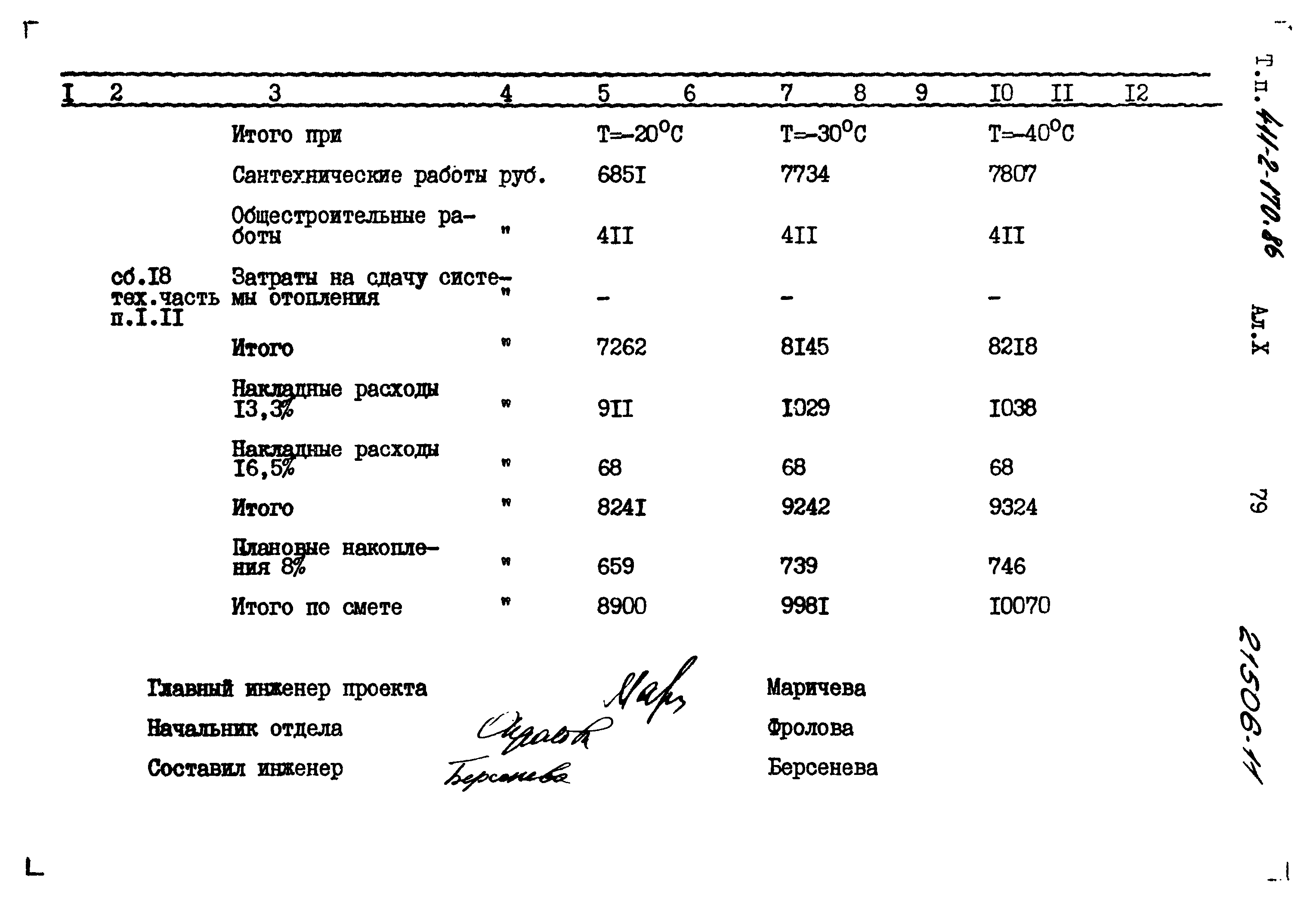 Типовой проект 411-2-170.86