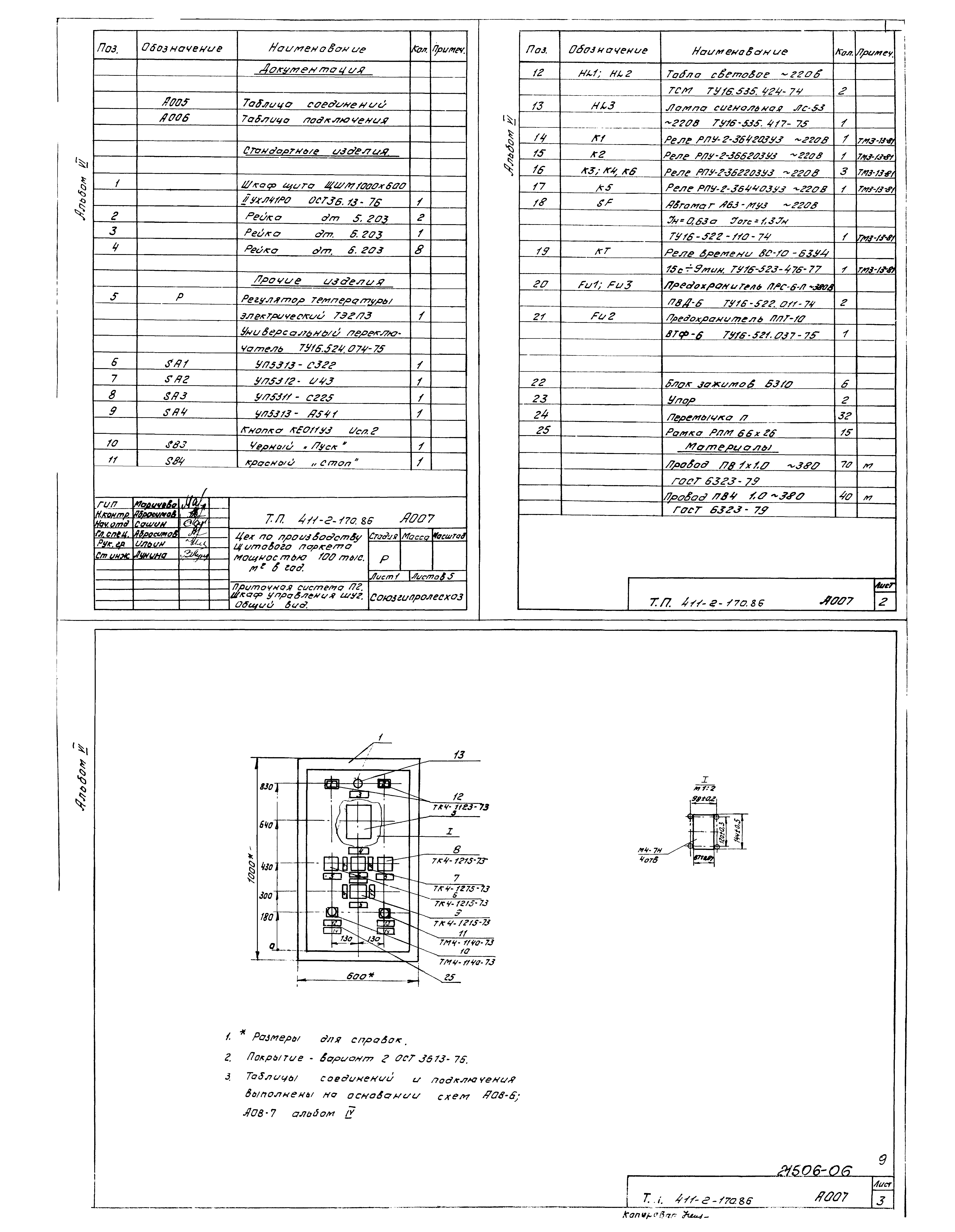 Типовой проект 411-2-170.86