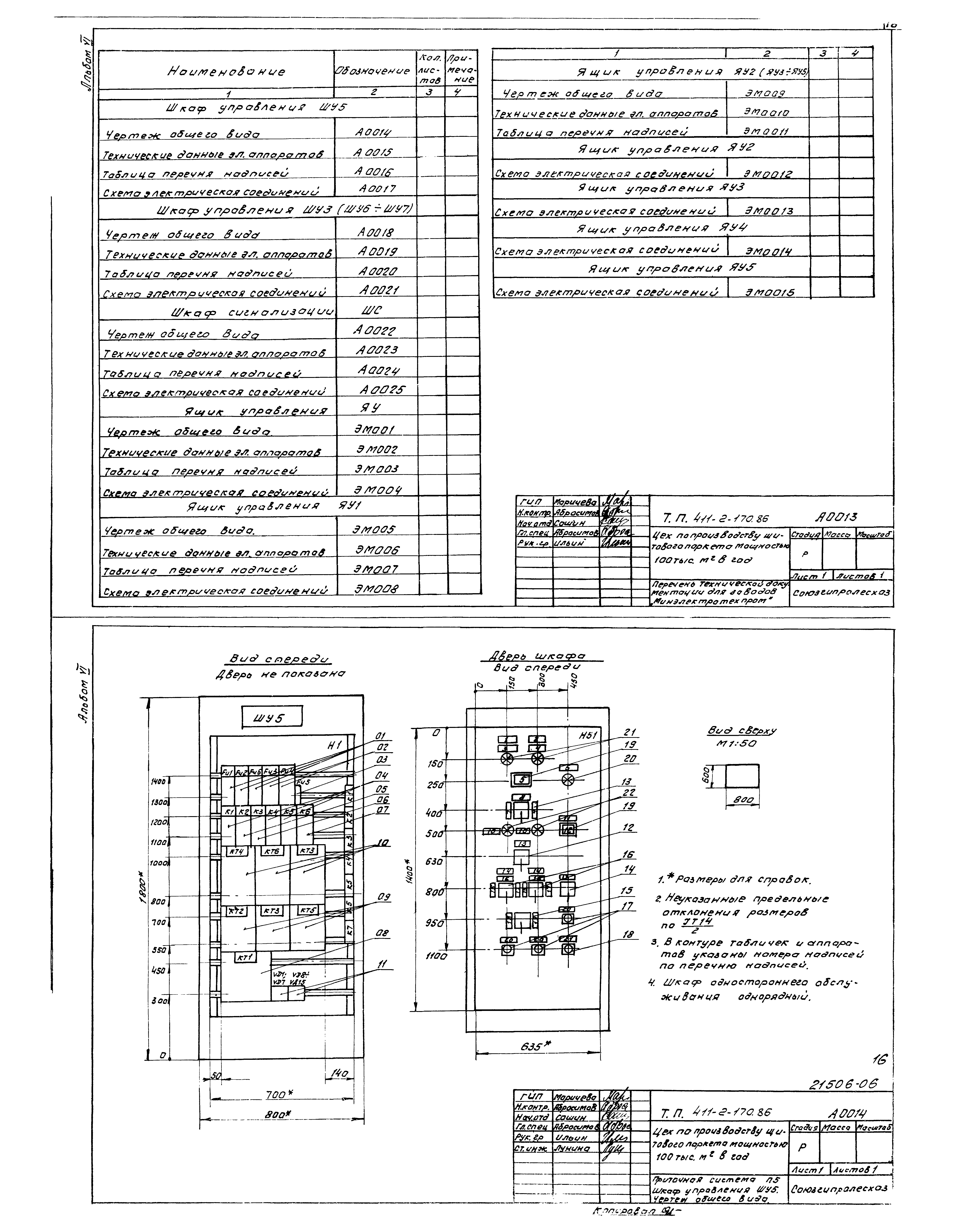 Типовой проект 411-2-170.86