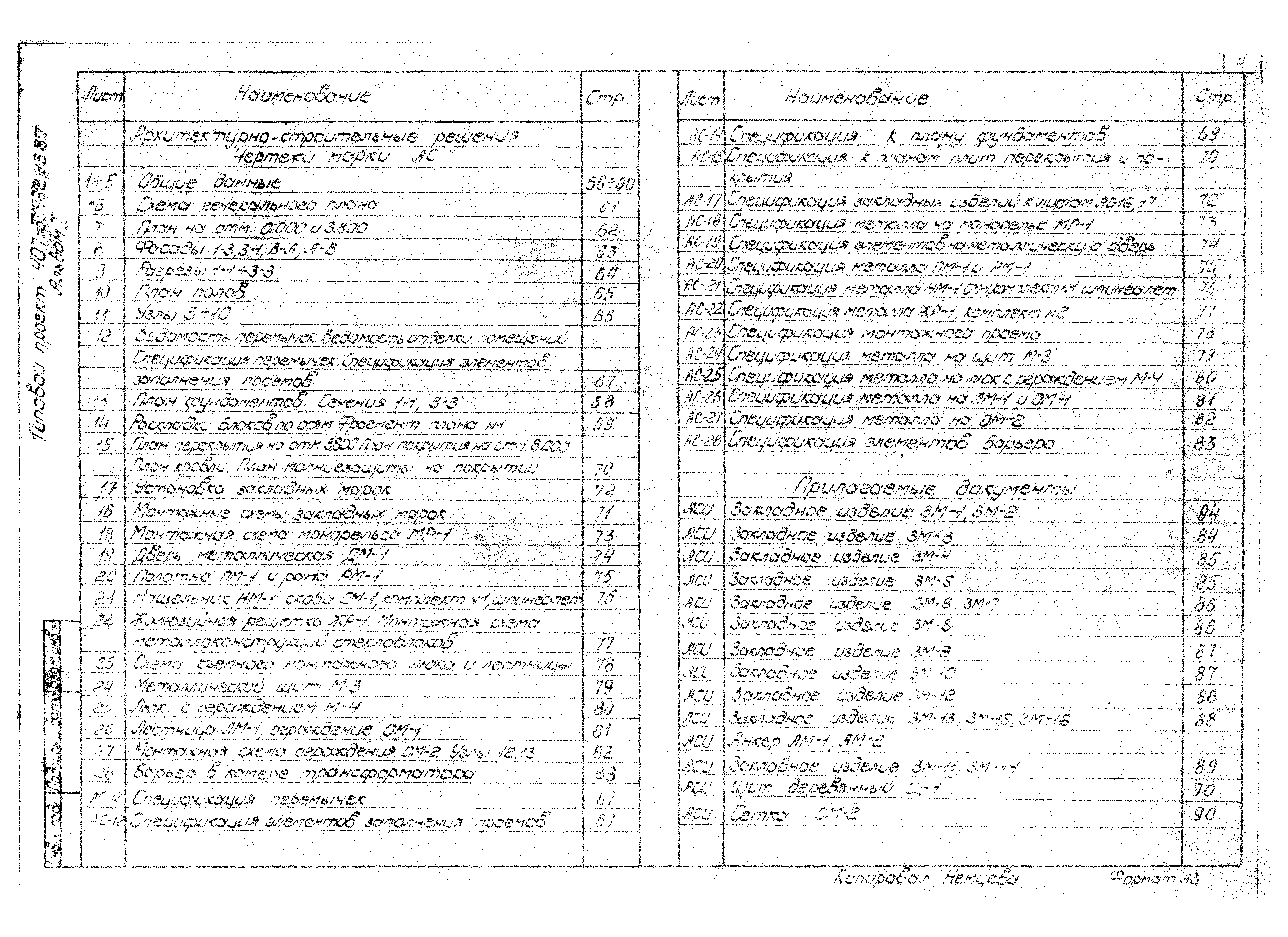 Типовой проект 407-3-462.13.87