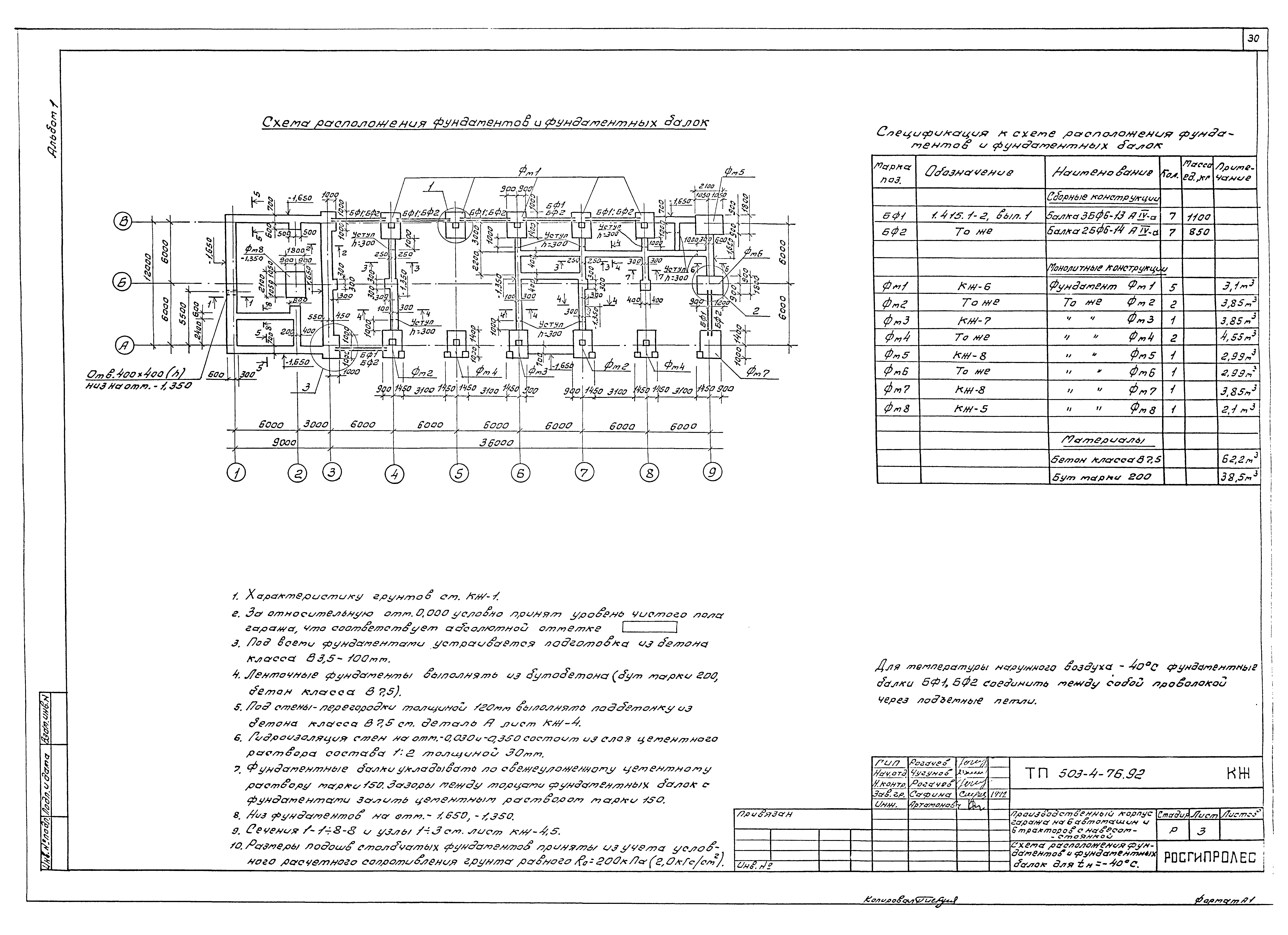 Типовой проект 503-4-76.92