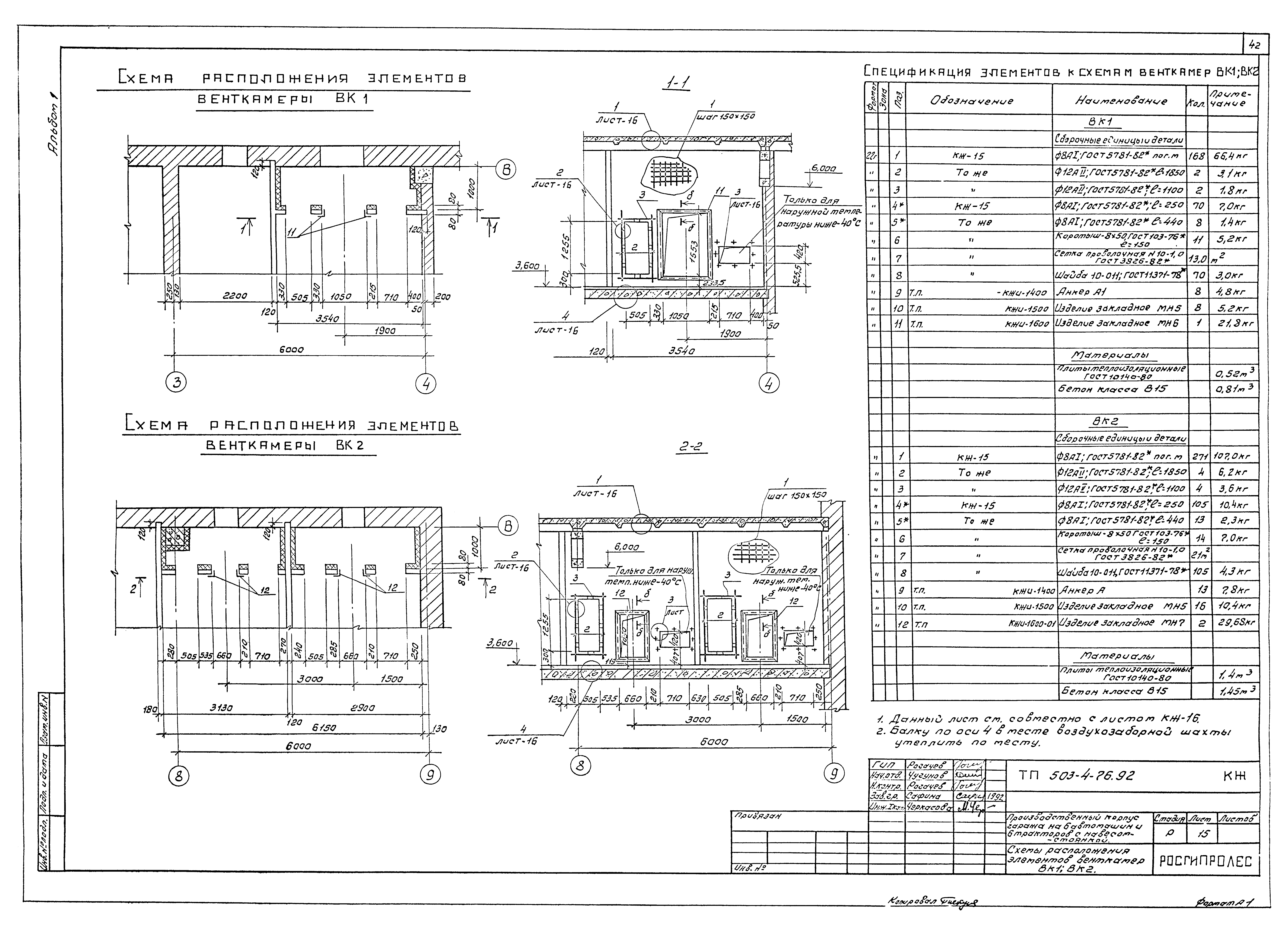 Типовой проект 503-4-76.92