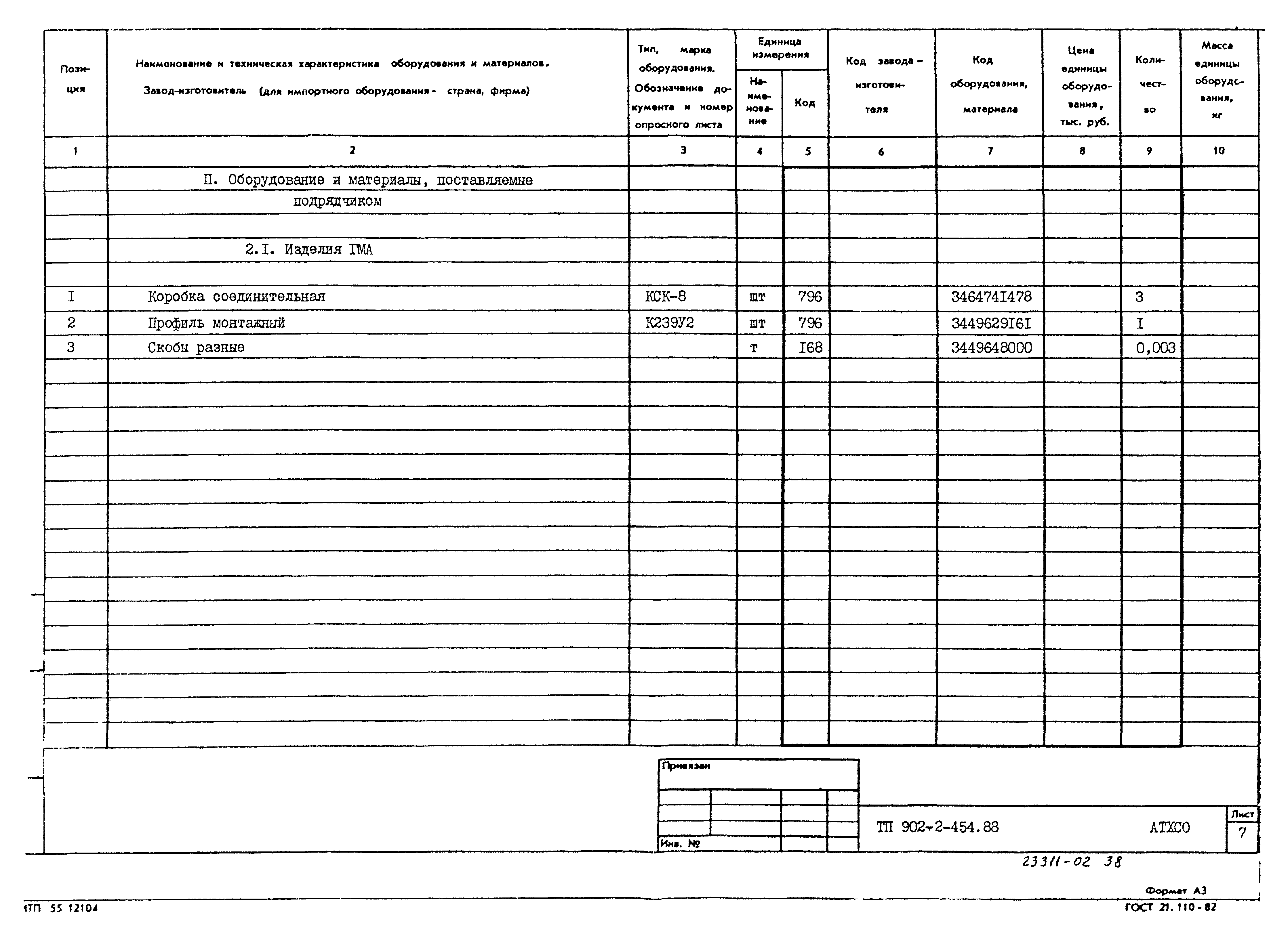 Типовой проект 902-2-454.88