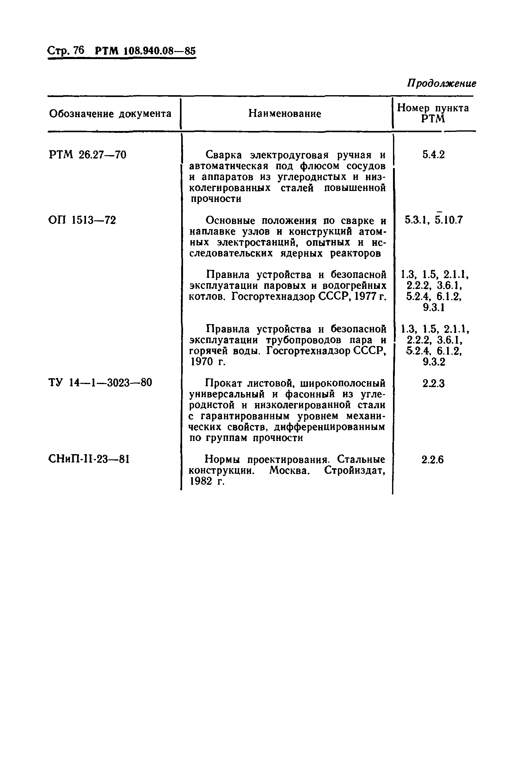 РТМ 108.940.08-85