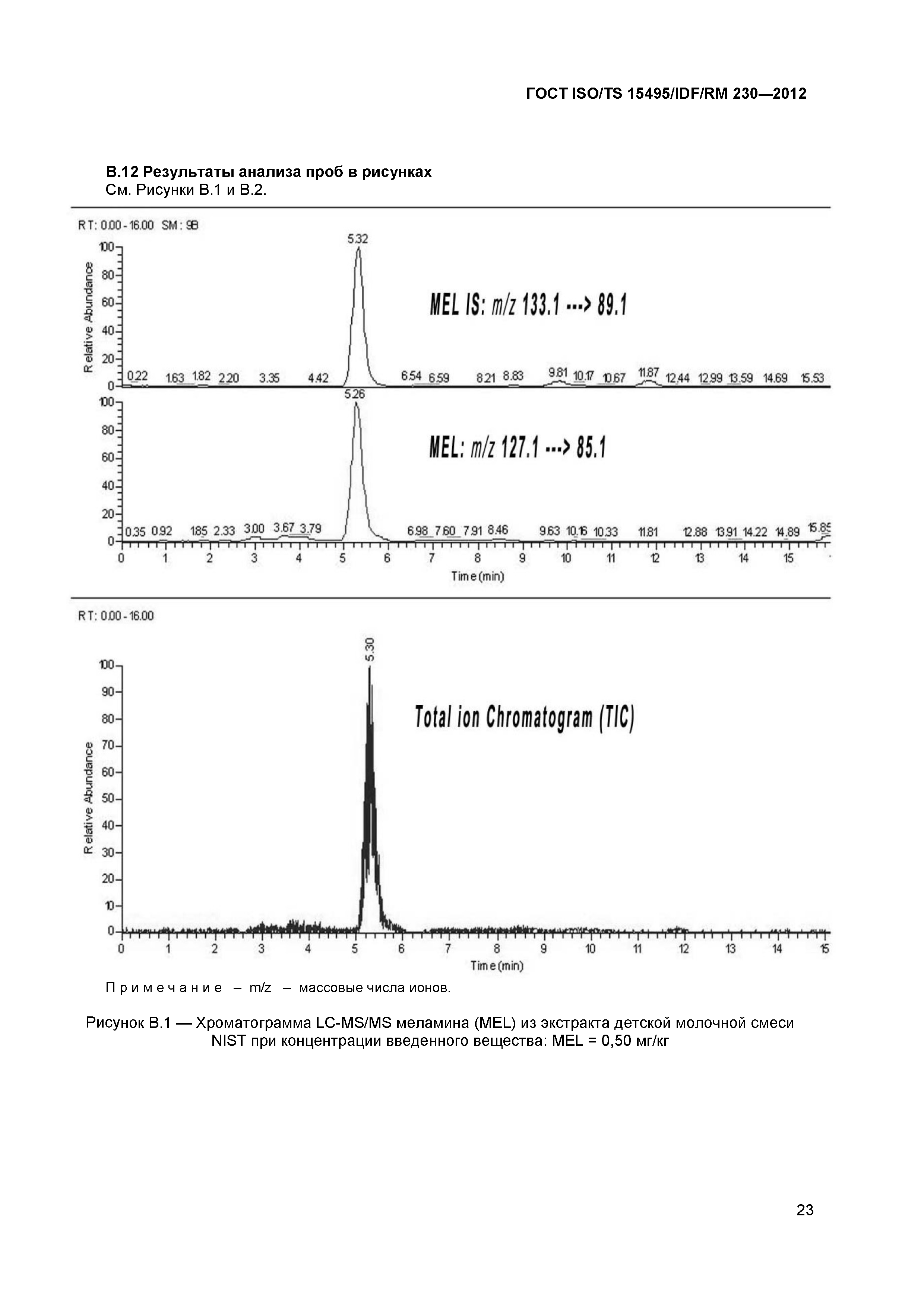 ГОСТ ISO/TS 15495/IDF/RM 230-2012