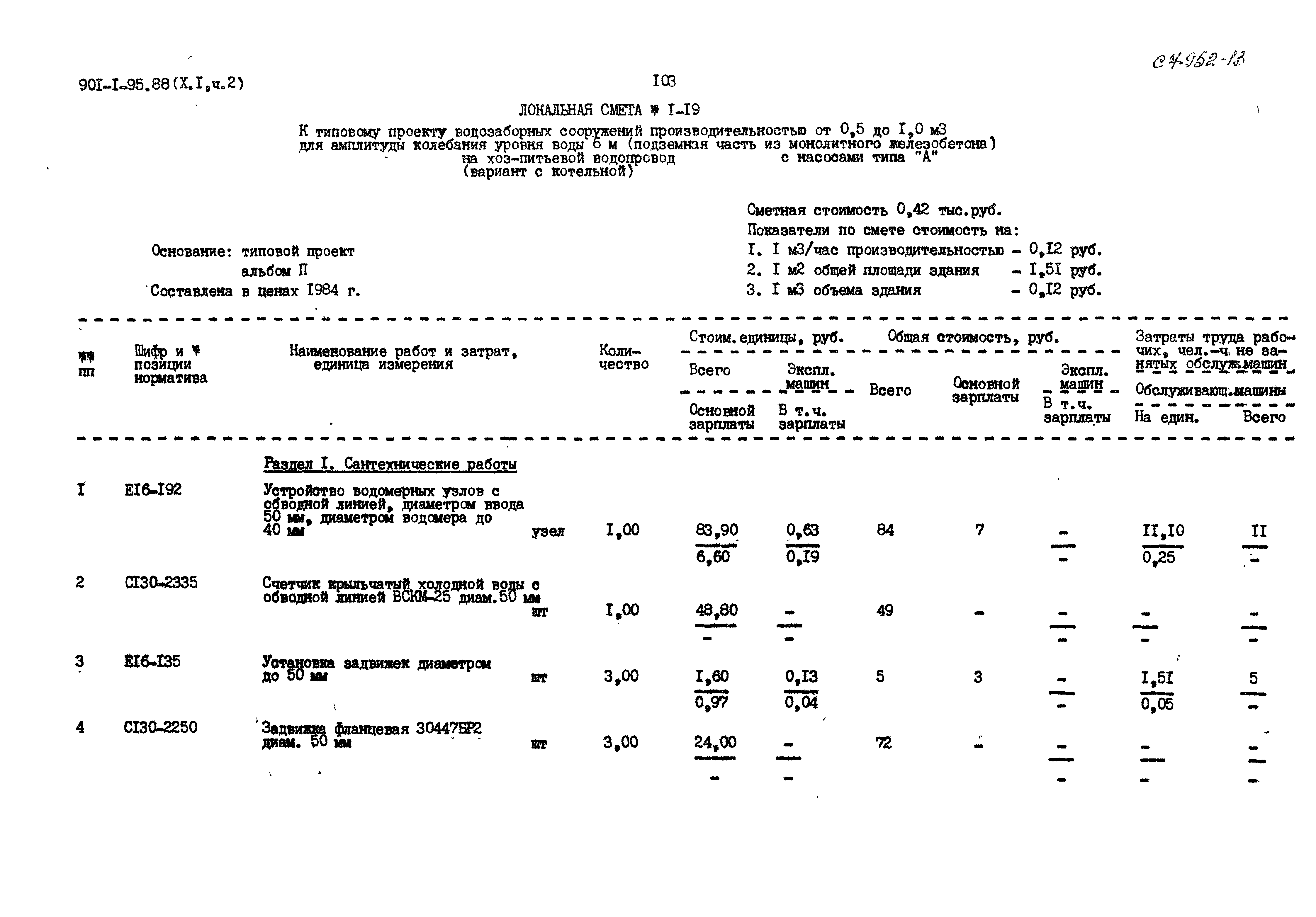 Типовой проект 901-1-95.88