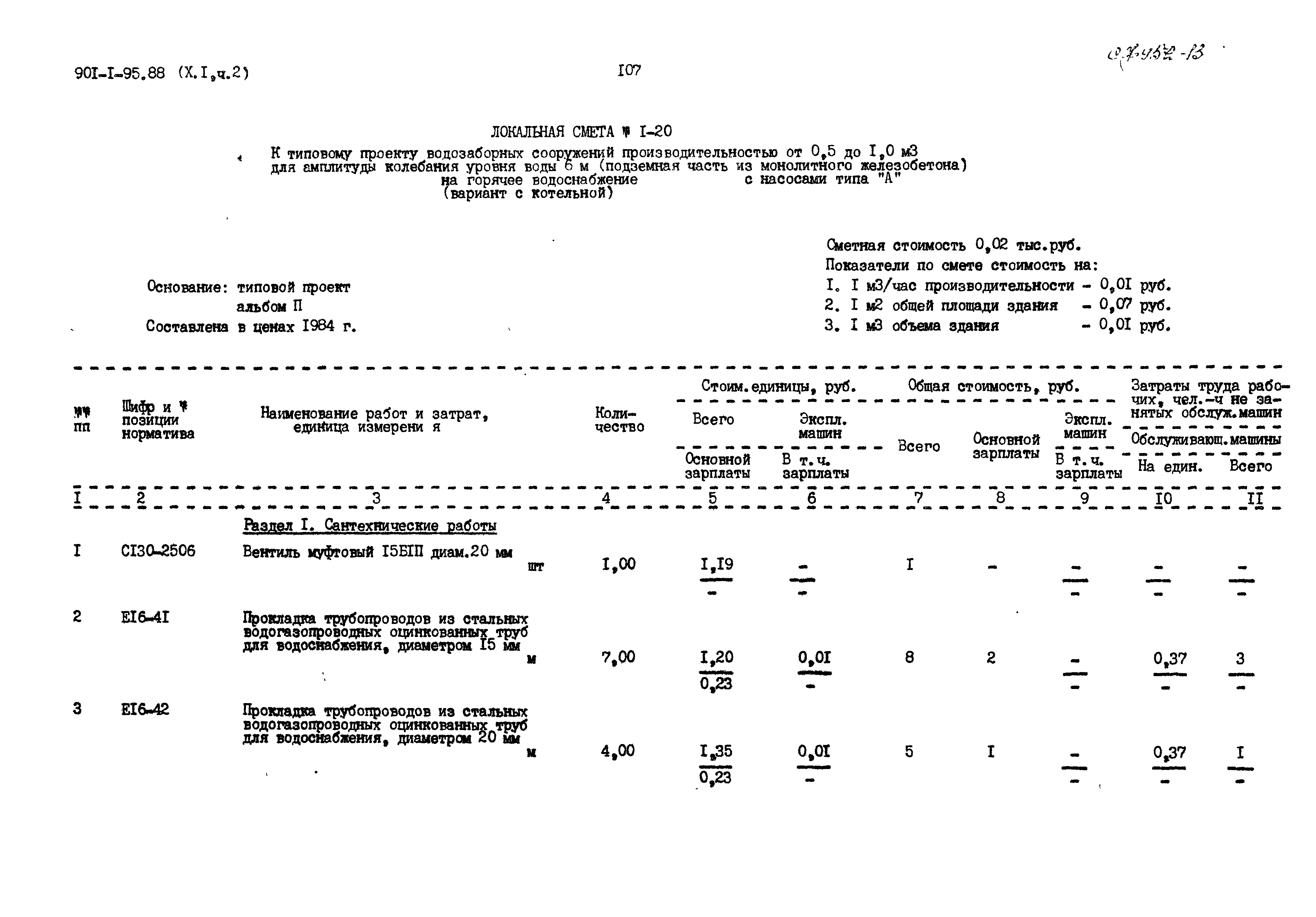 Типовой проект 901-1-95.88