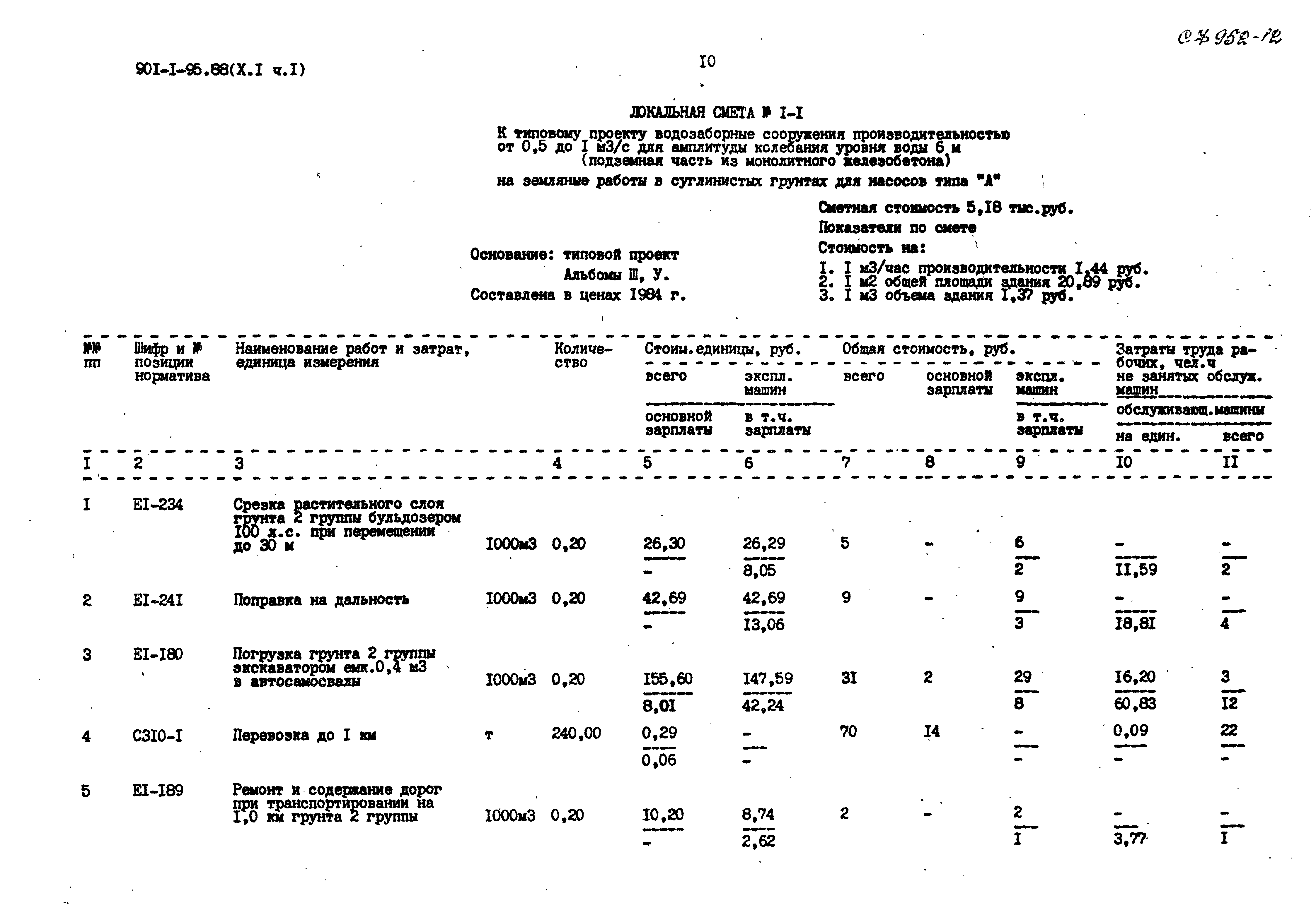 Типовой проект 901-1-95.88