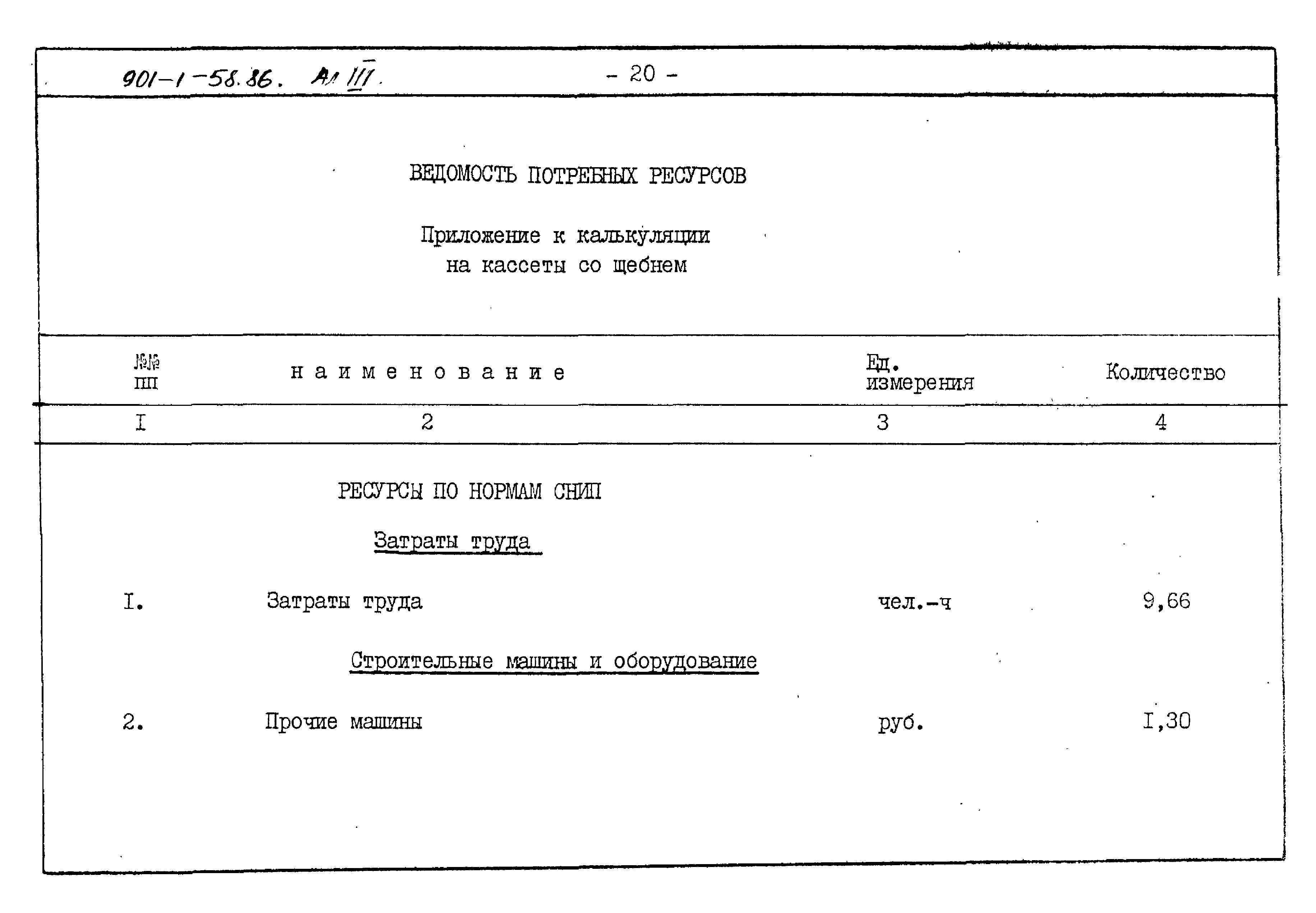 Типовой проект 901-1-58.86