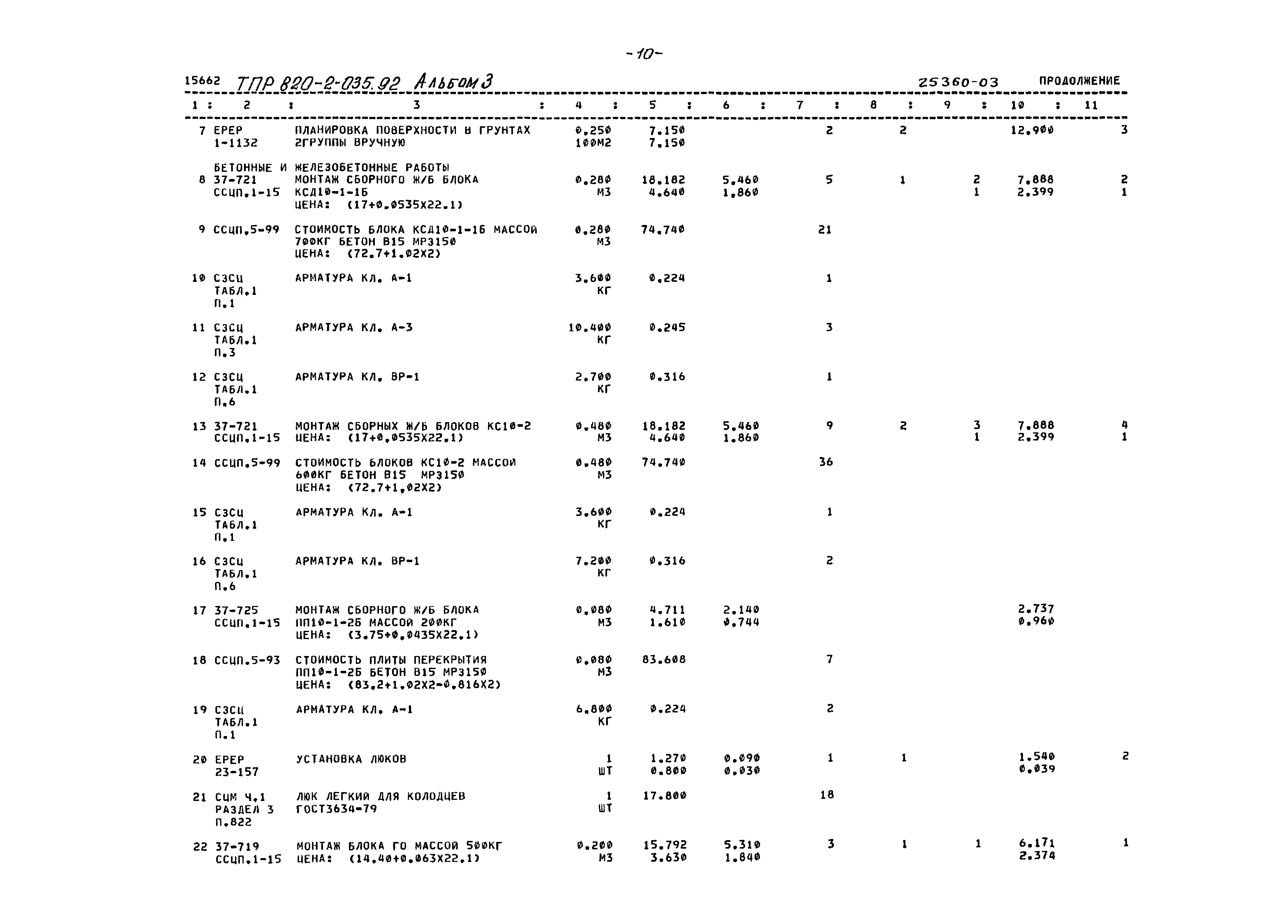 Типовые проектные решения 820-2-035.92