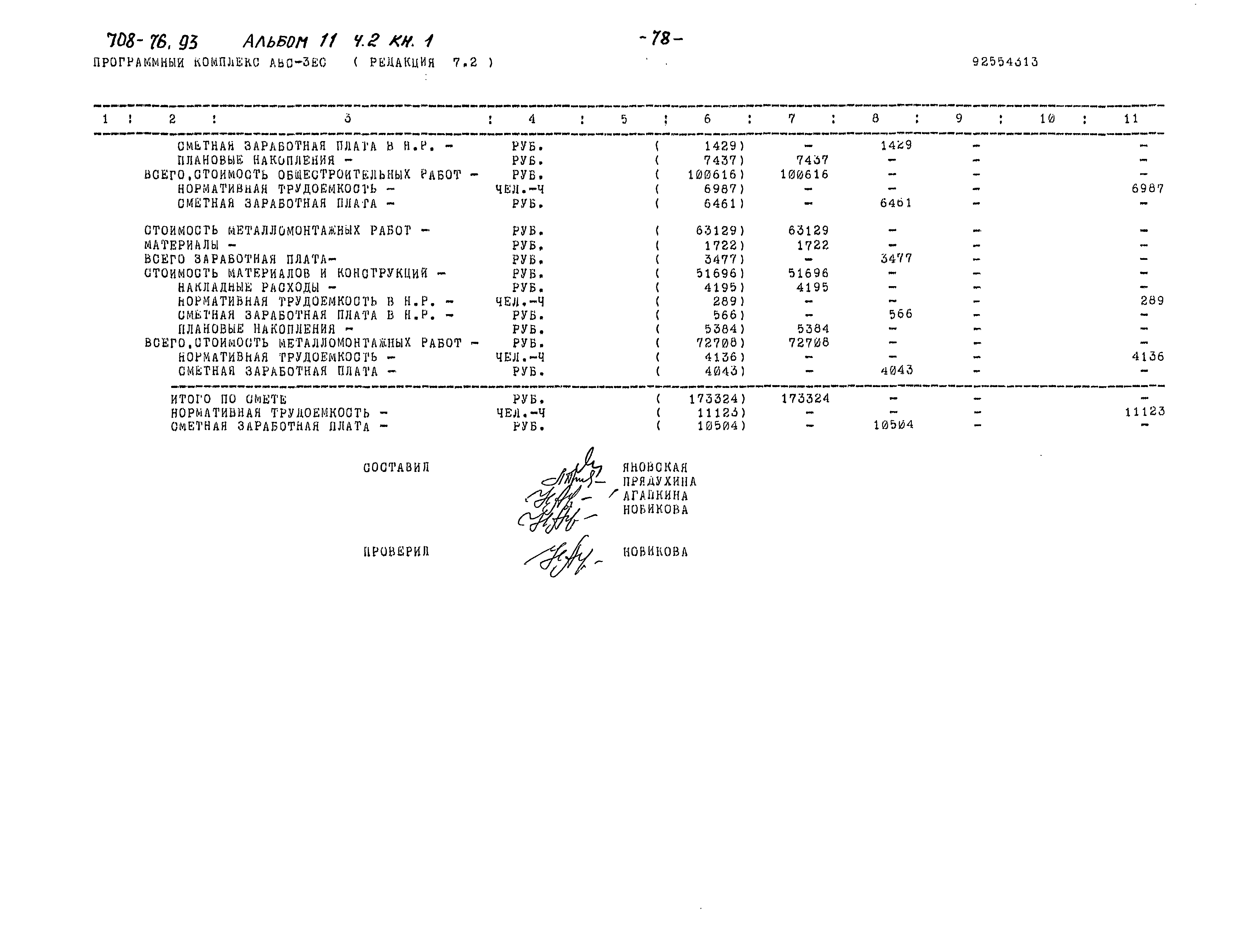 Типовой проект 708-76.93