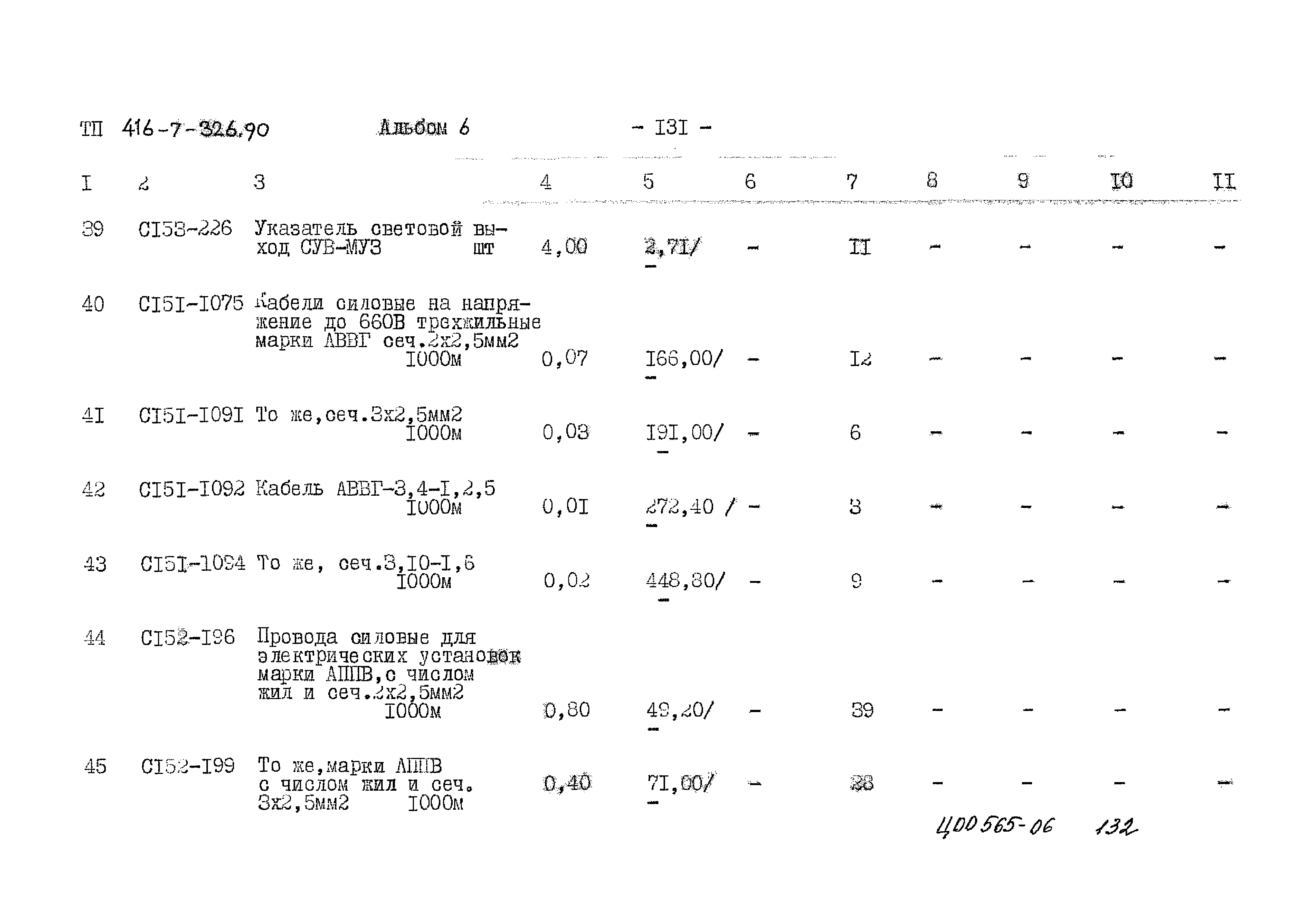 Типовой проект 416-7-326.90