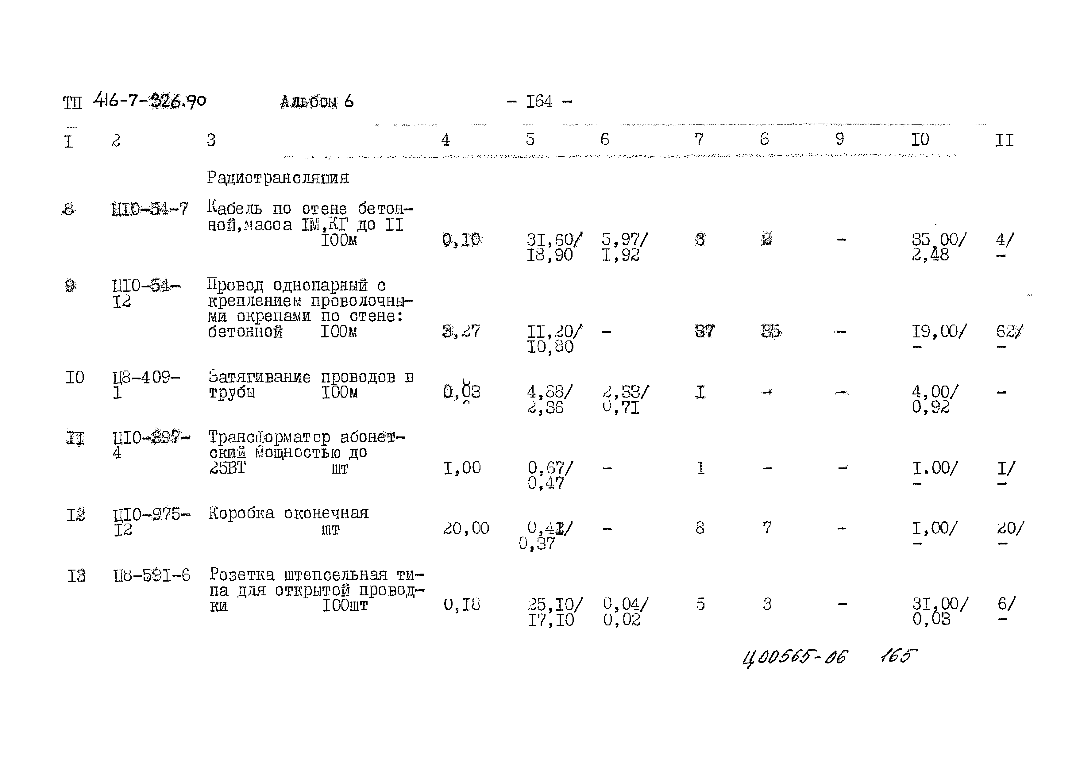 Типовой проект 416-7-326.90