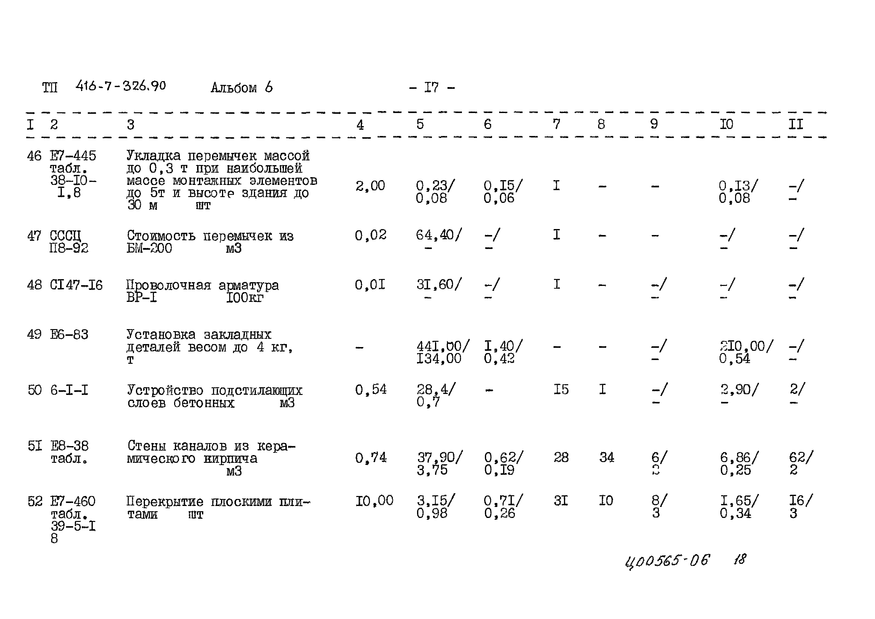 Типовой проект 416-7-326.90