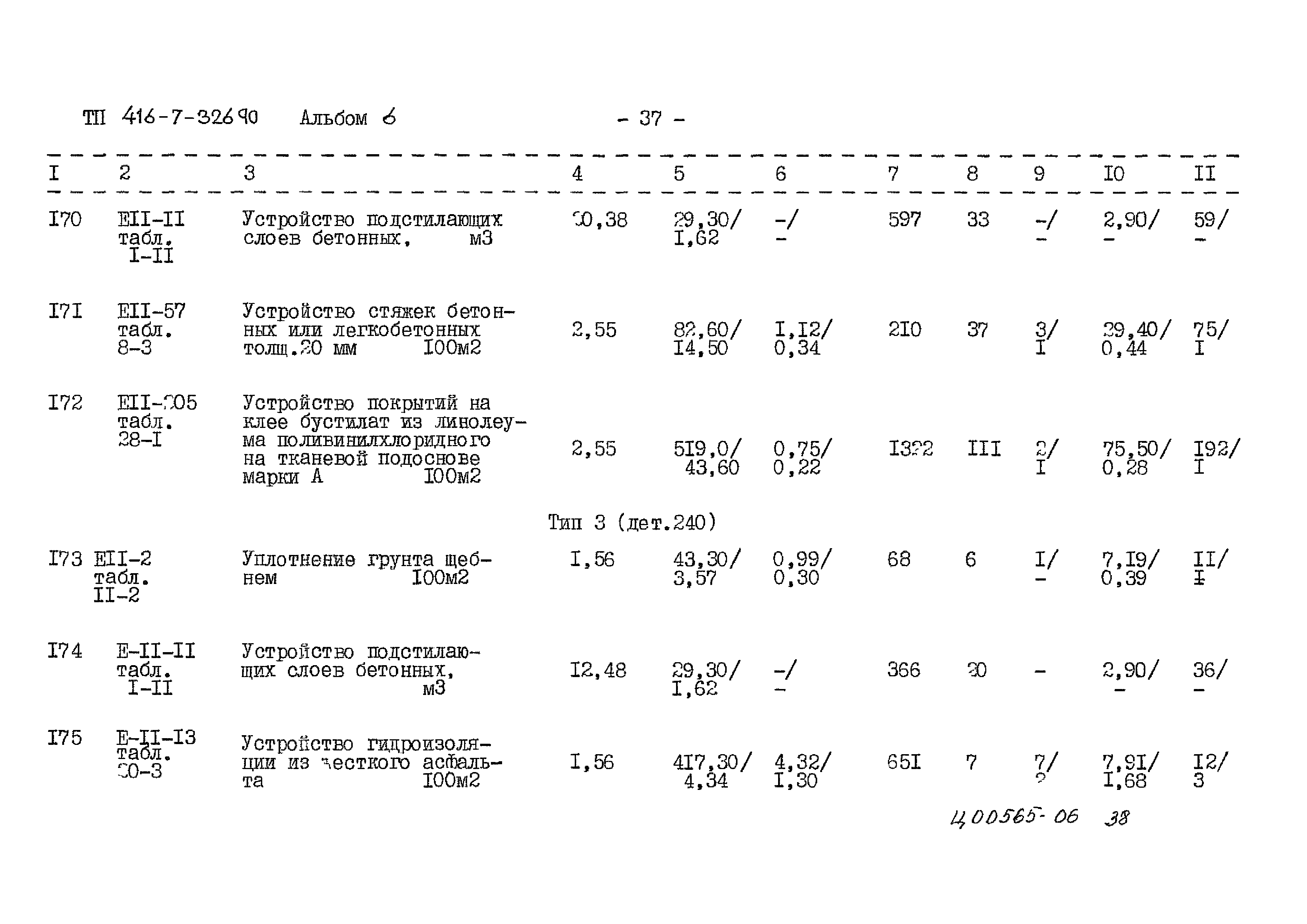 Типовой проект 416-7-326.90
