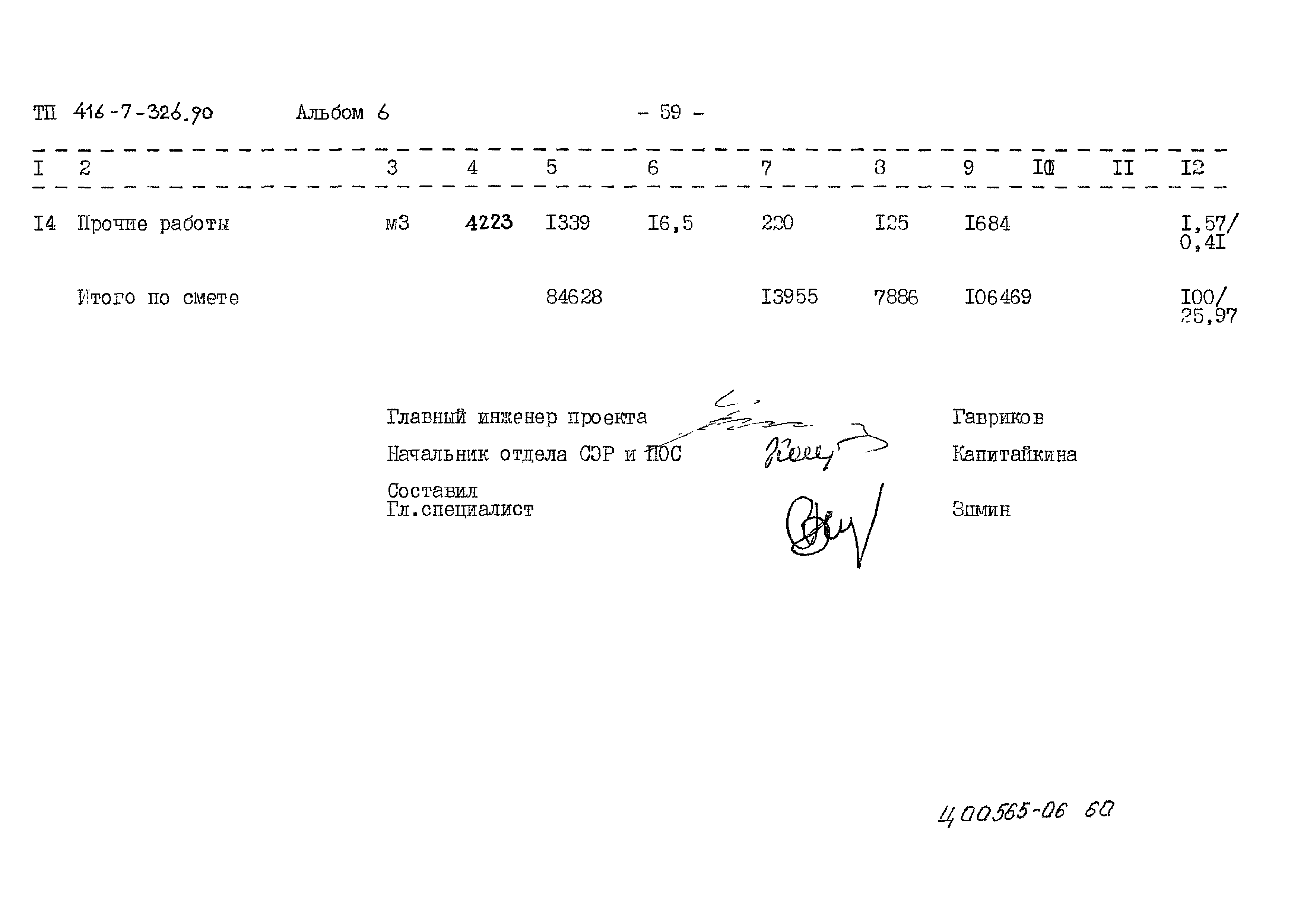 Типовой проект 416-7-326.90