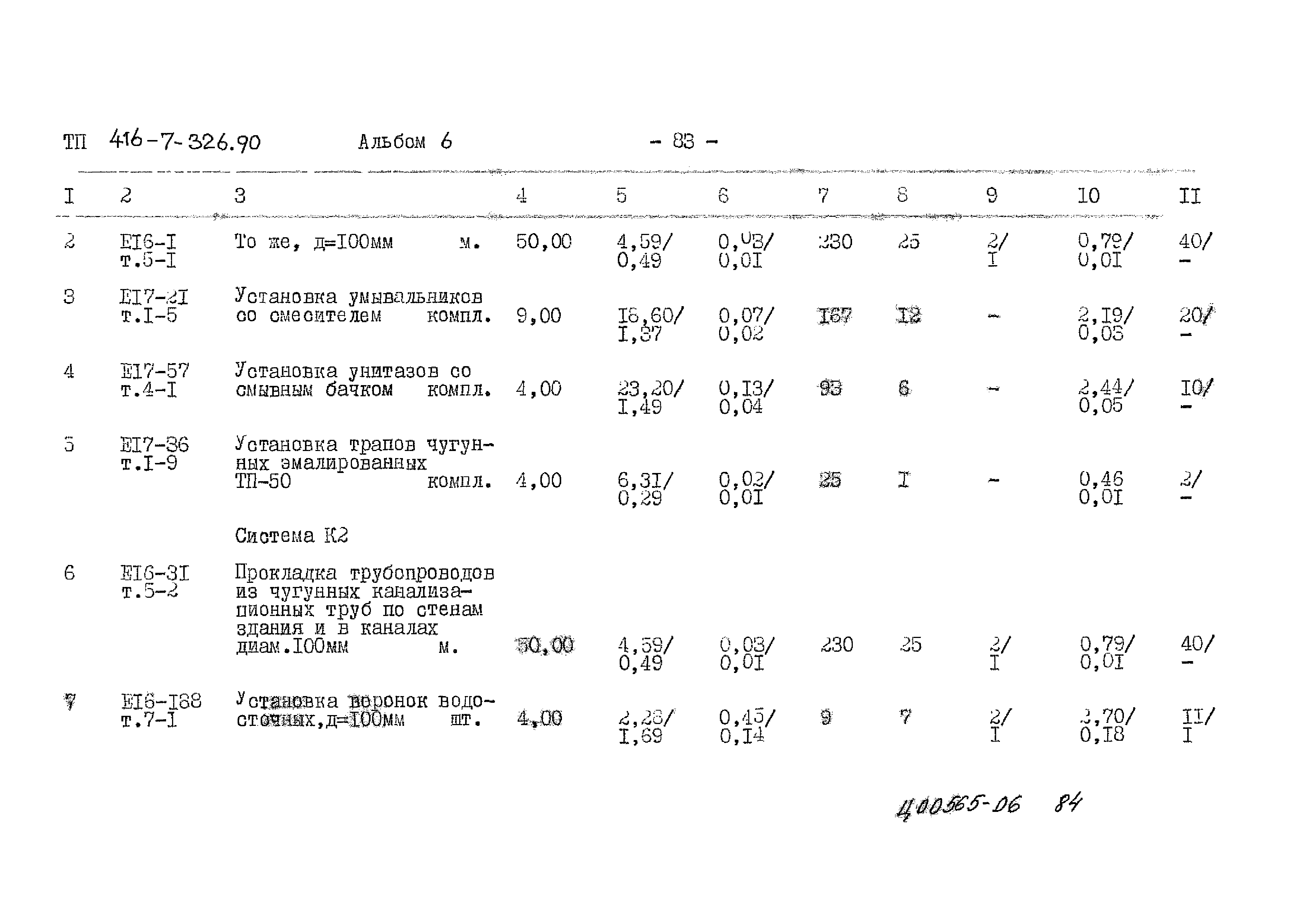 Типовой проект 416-7-326.90