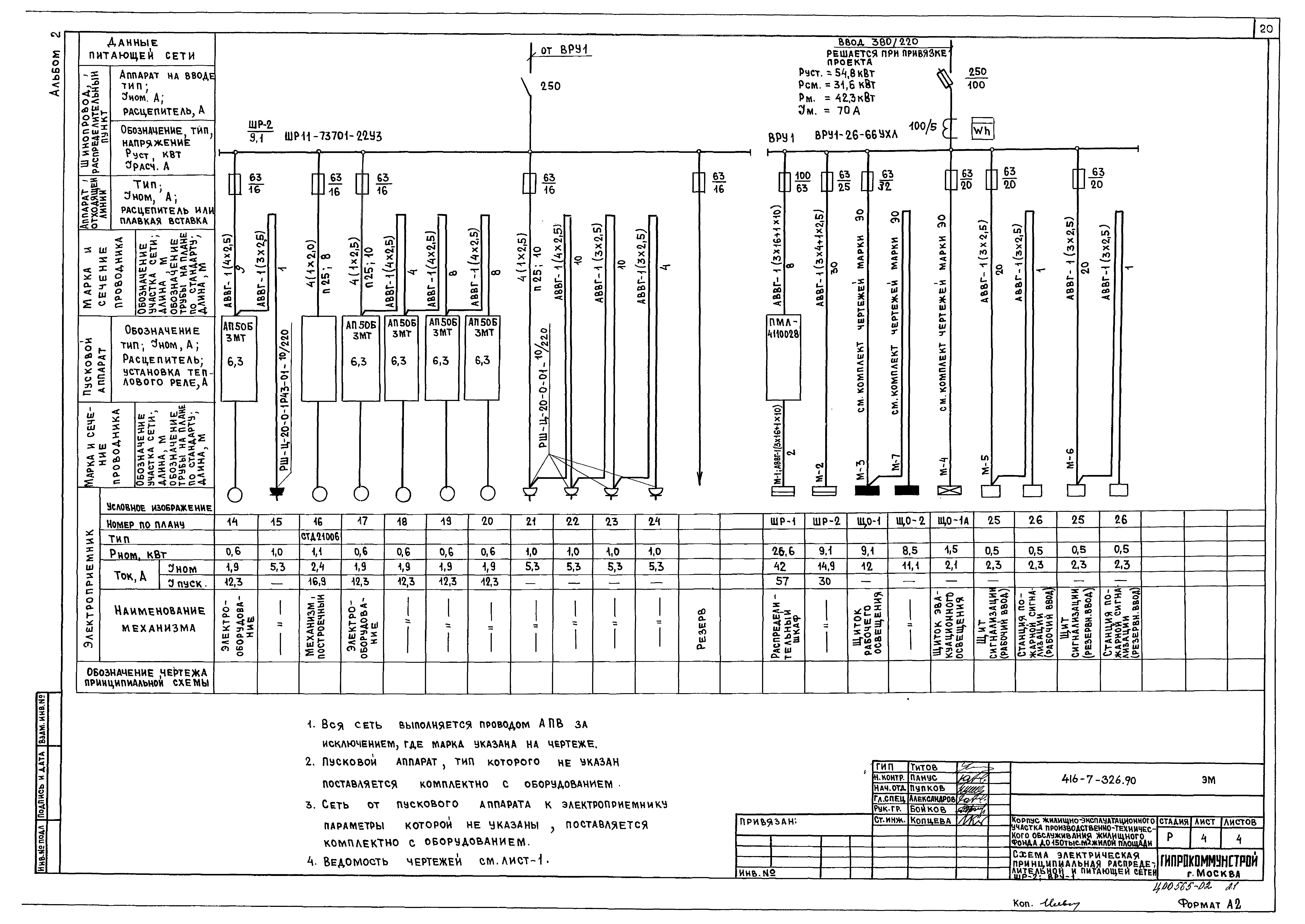 Типовой проект 416-7-326.90