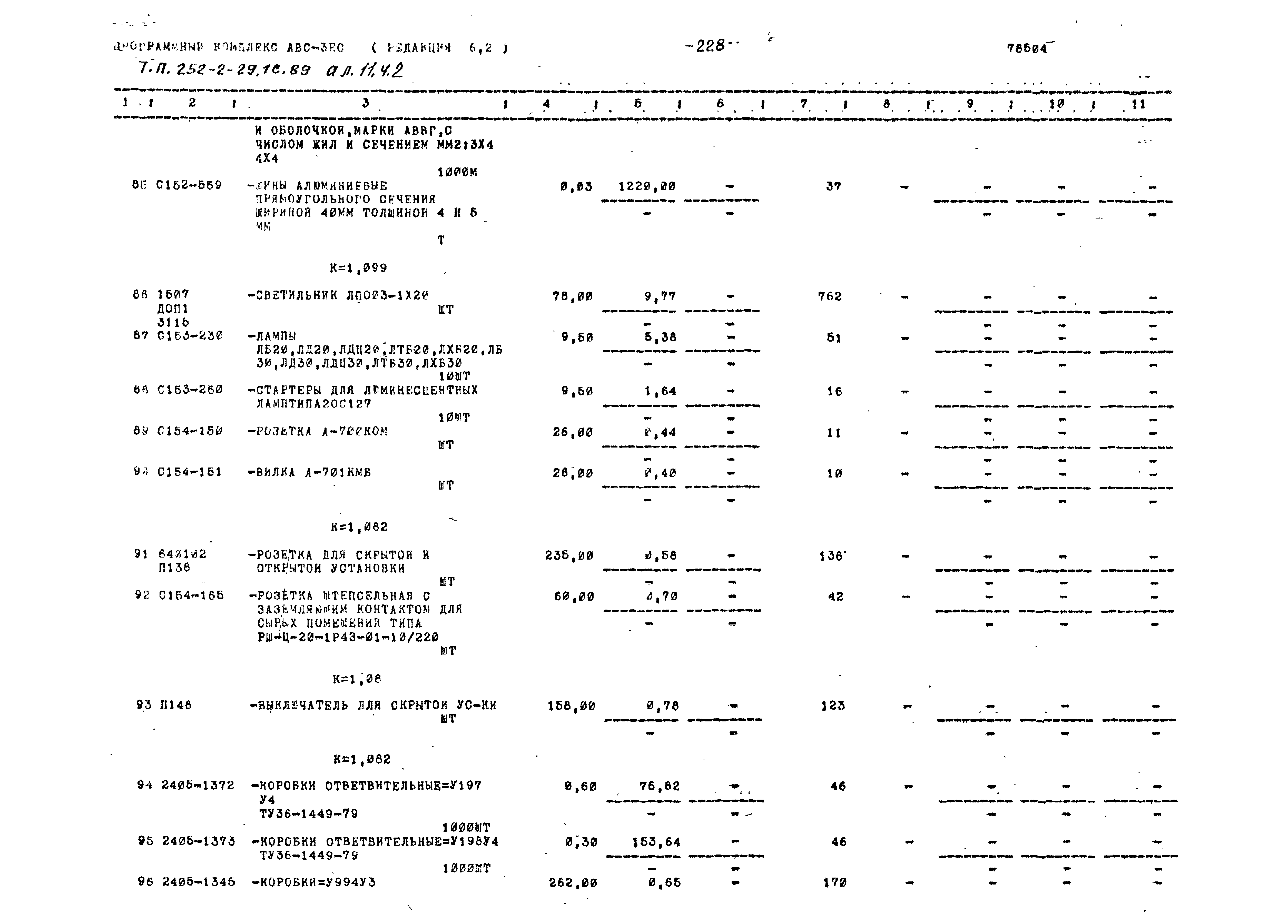 Типовой проект 252-2-29.1с.89