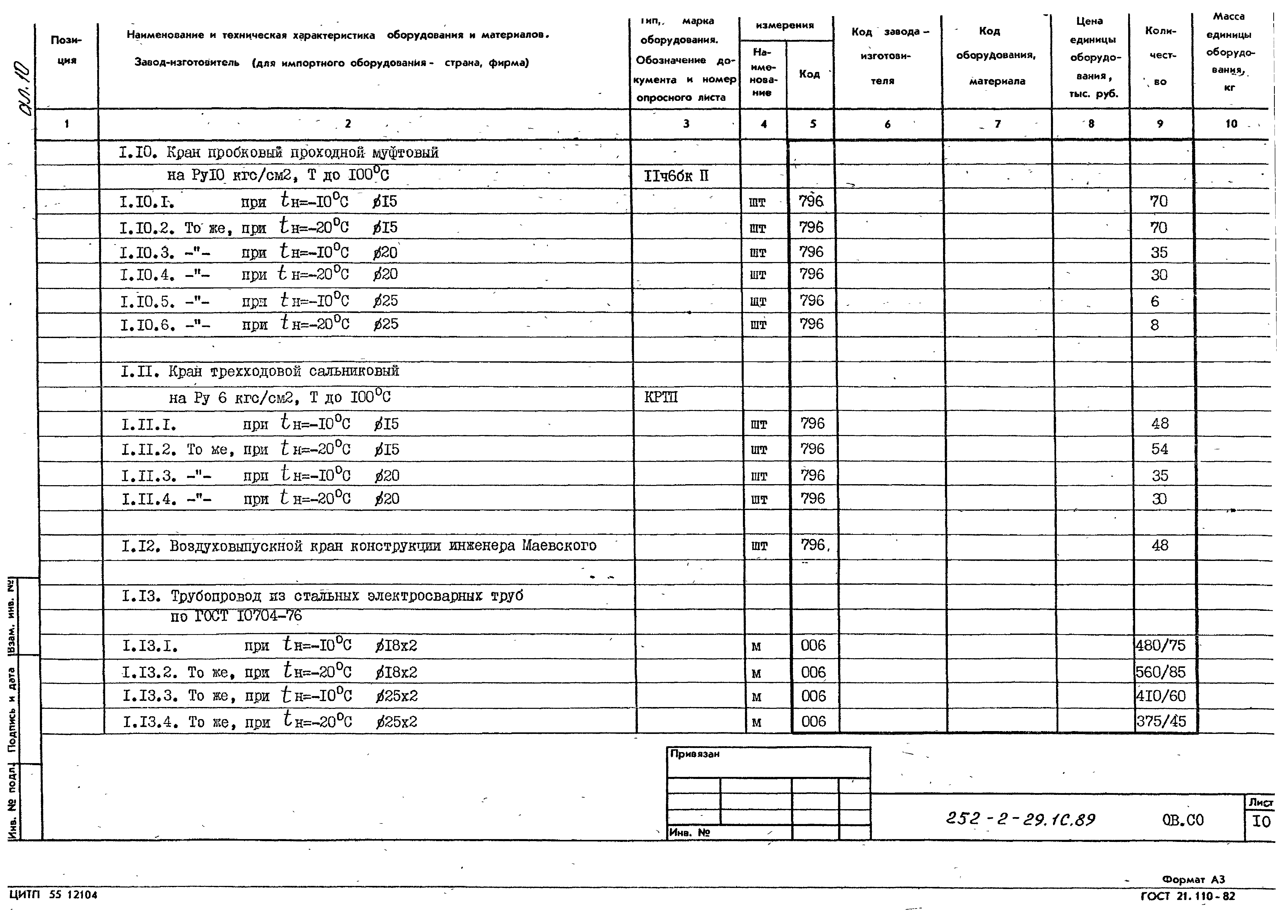 Типовой проект 252-2-29.1с.89