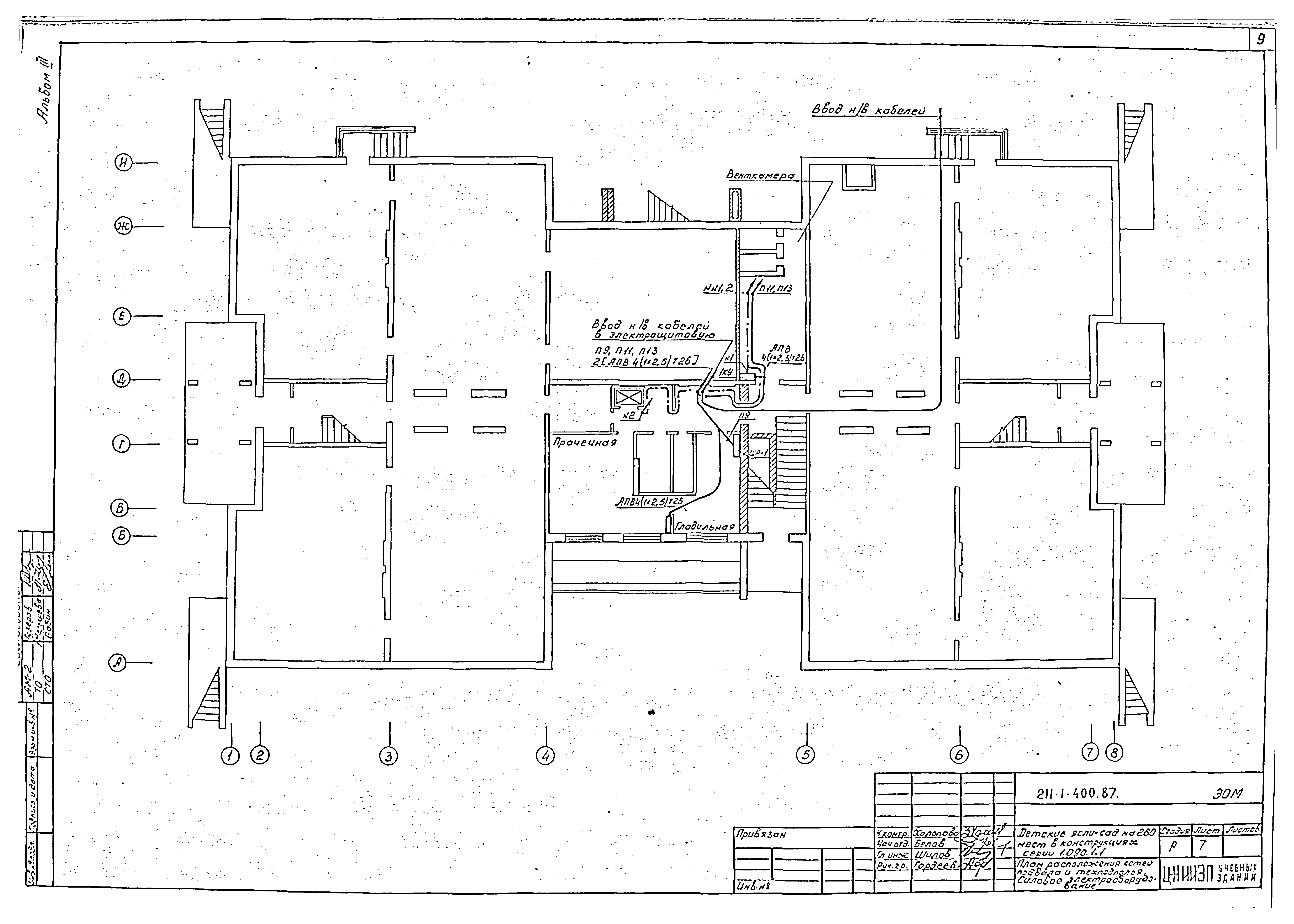 Типовой проект 211-1-400.87