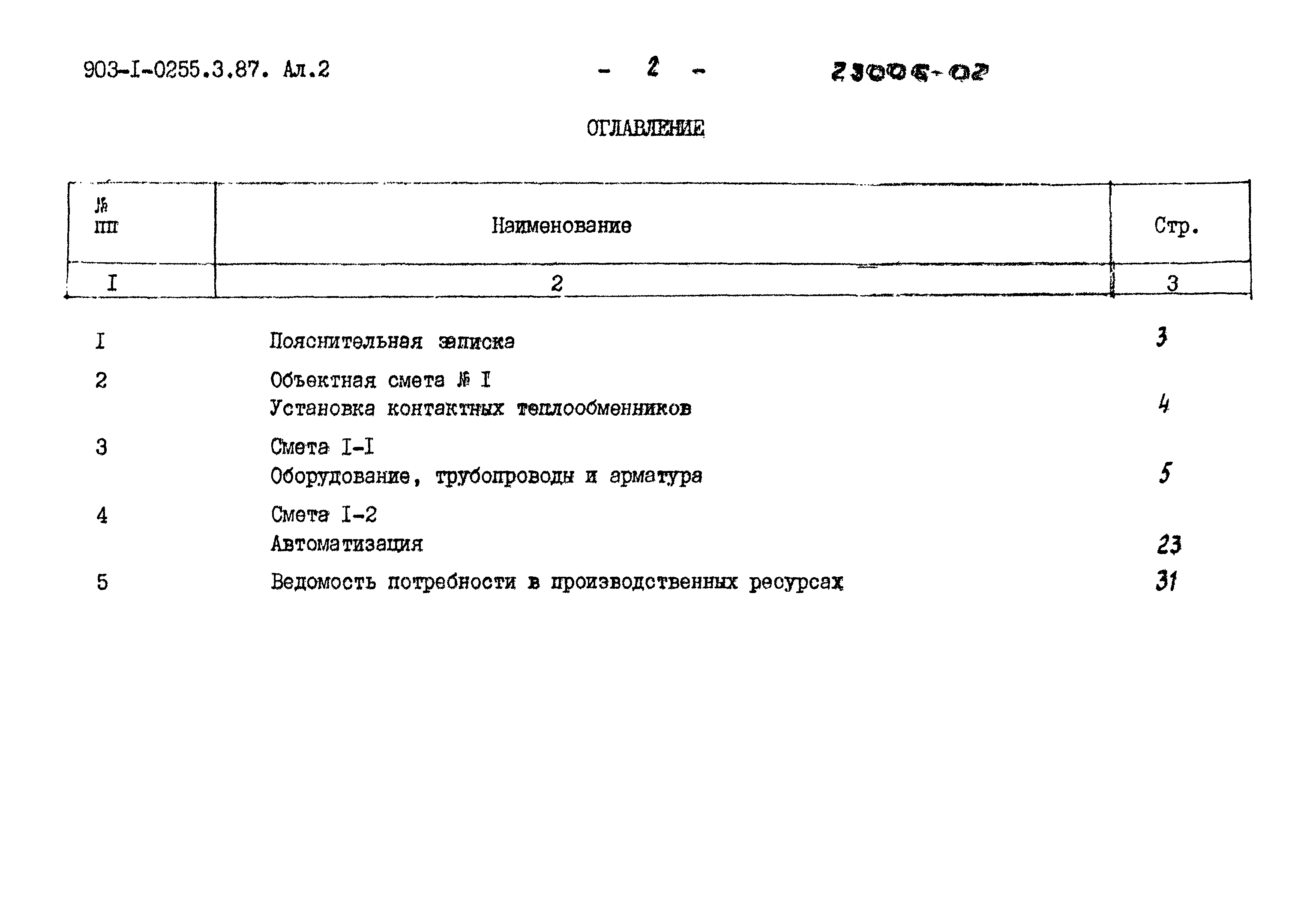 Типовые проектные решения 903-1-0255.3.87