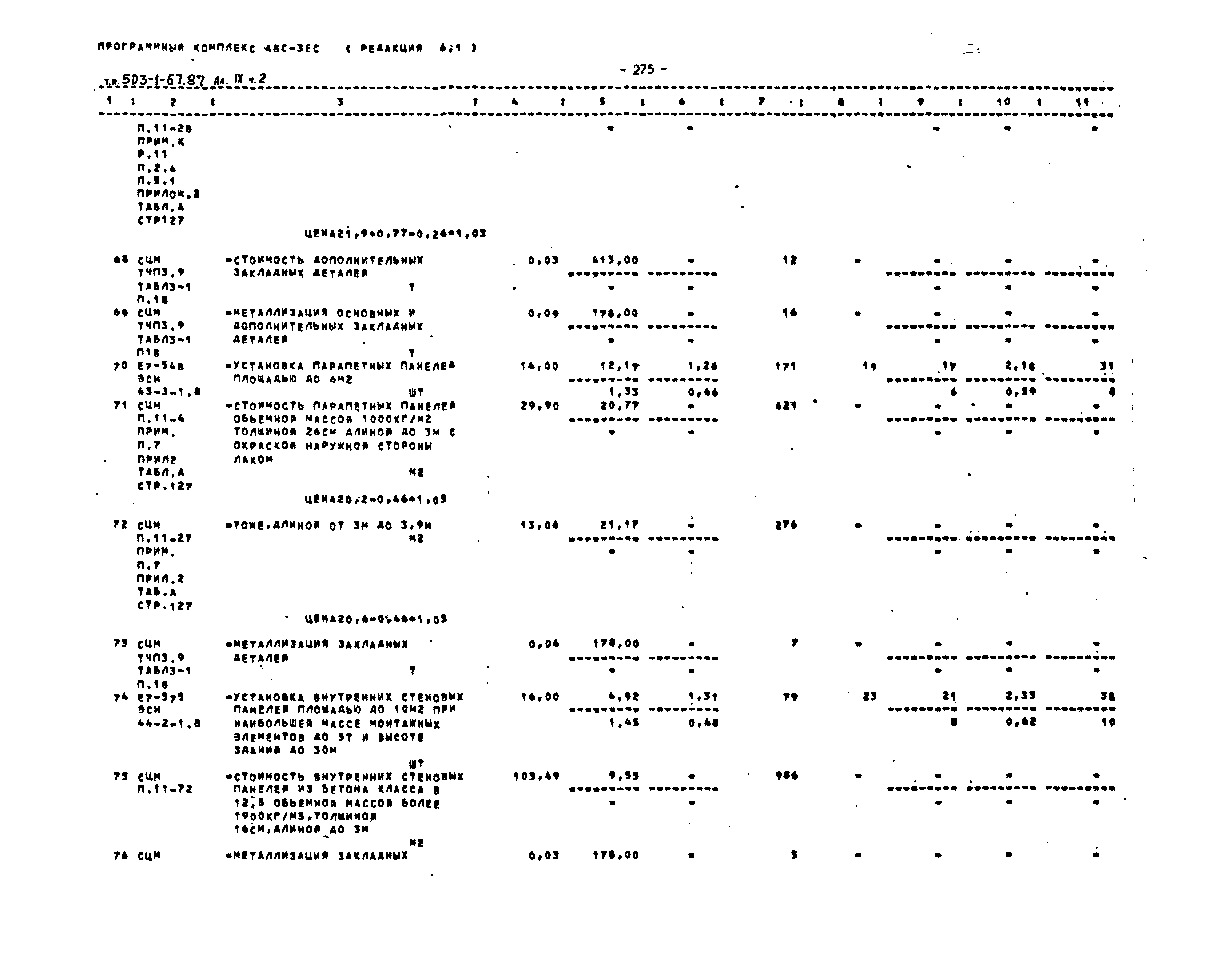 Типовой проект 503-1-67.87