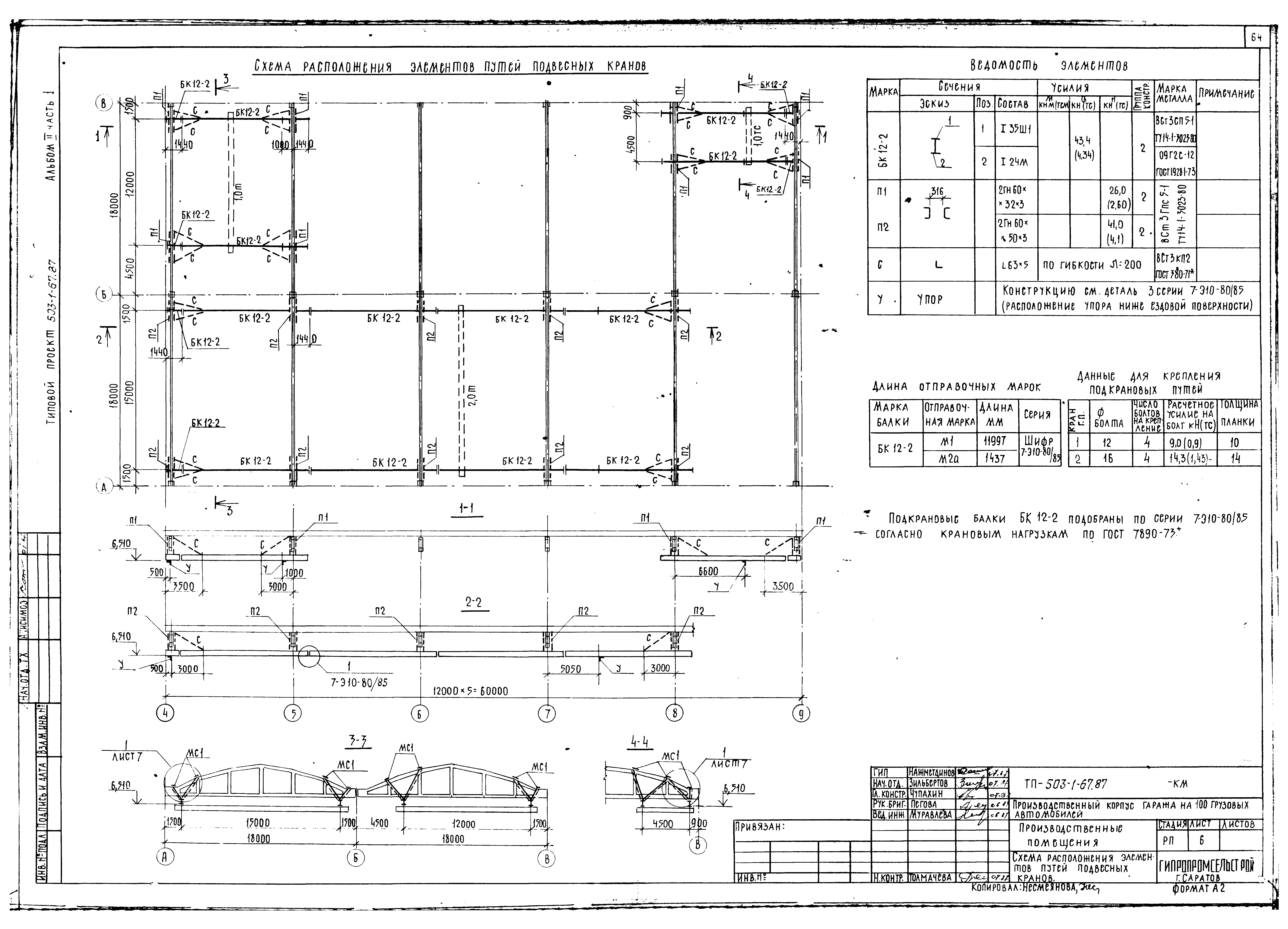 Типовой проект 503-1-67.87