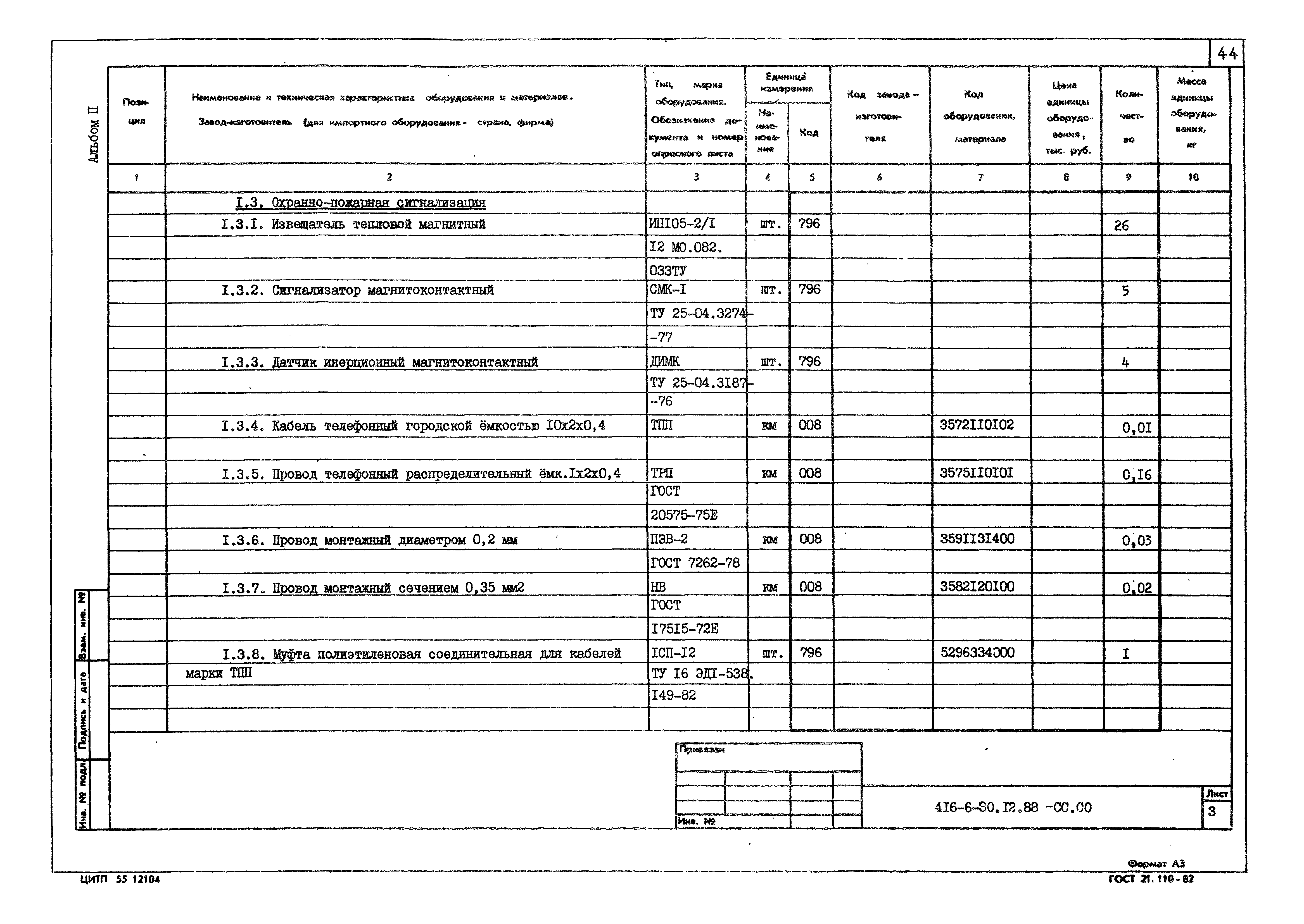 Типовой проект 416-6-30.12.88