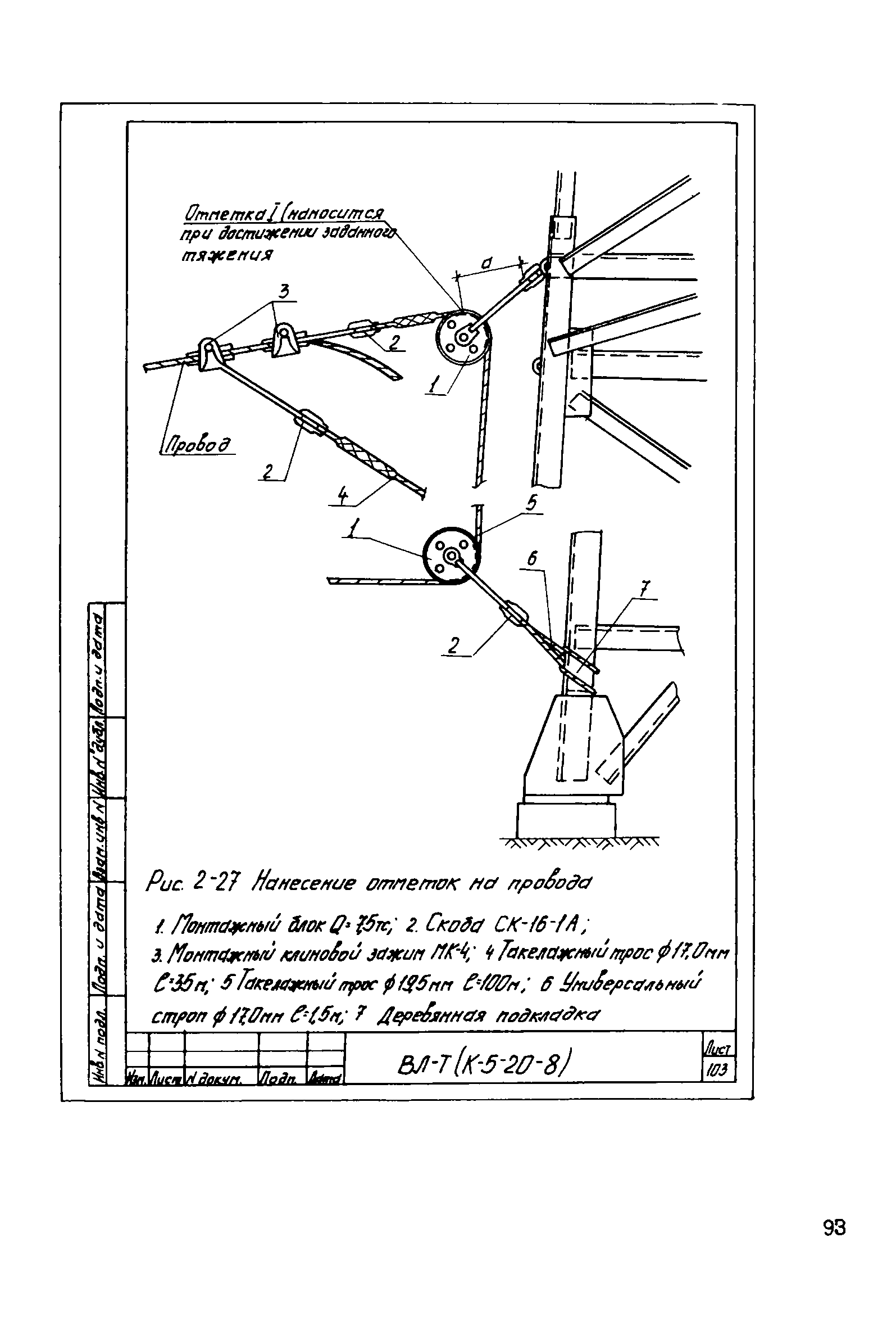 Технологическая карта К-5-20-8