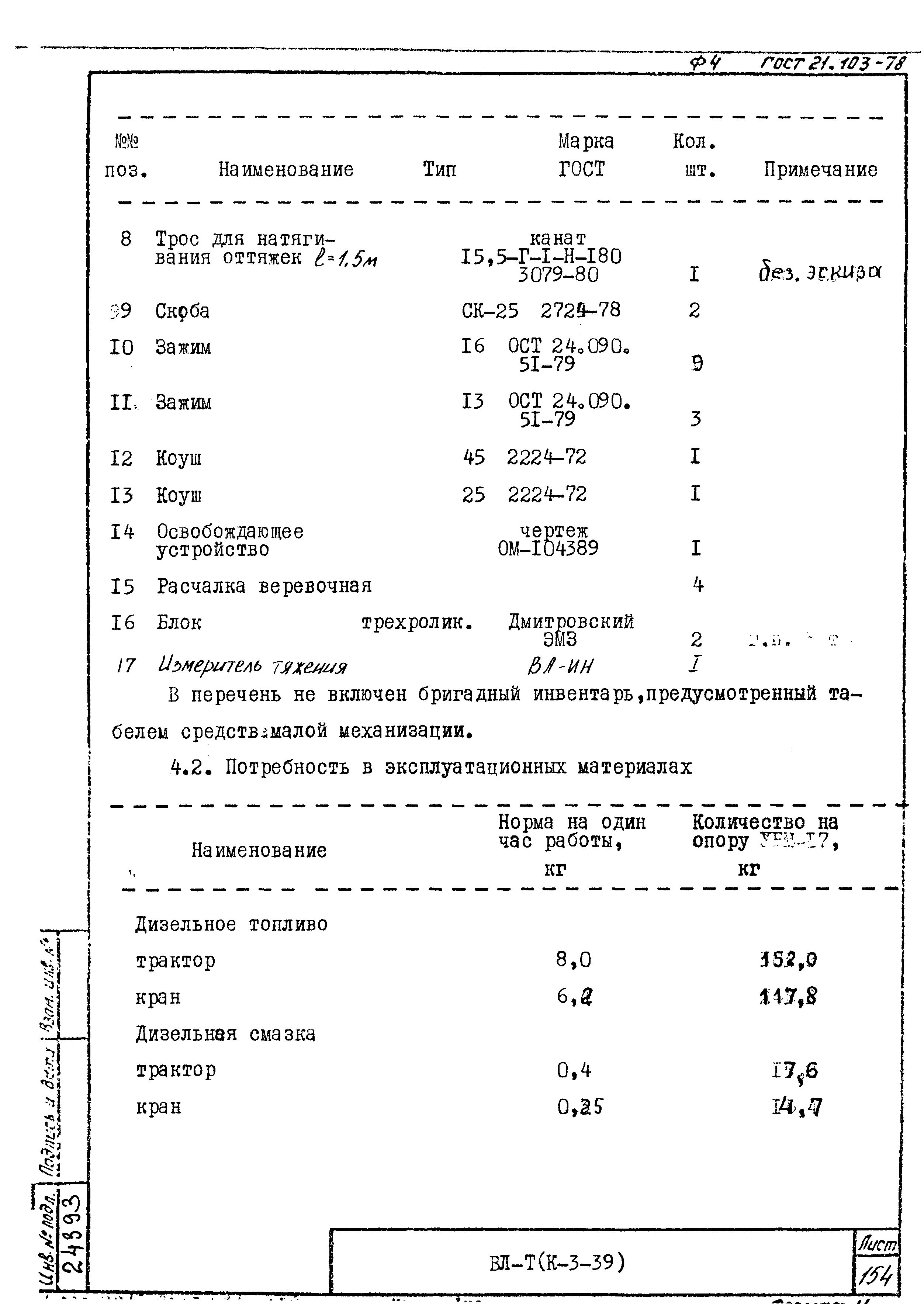 Технологические карты К-3-39-12