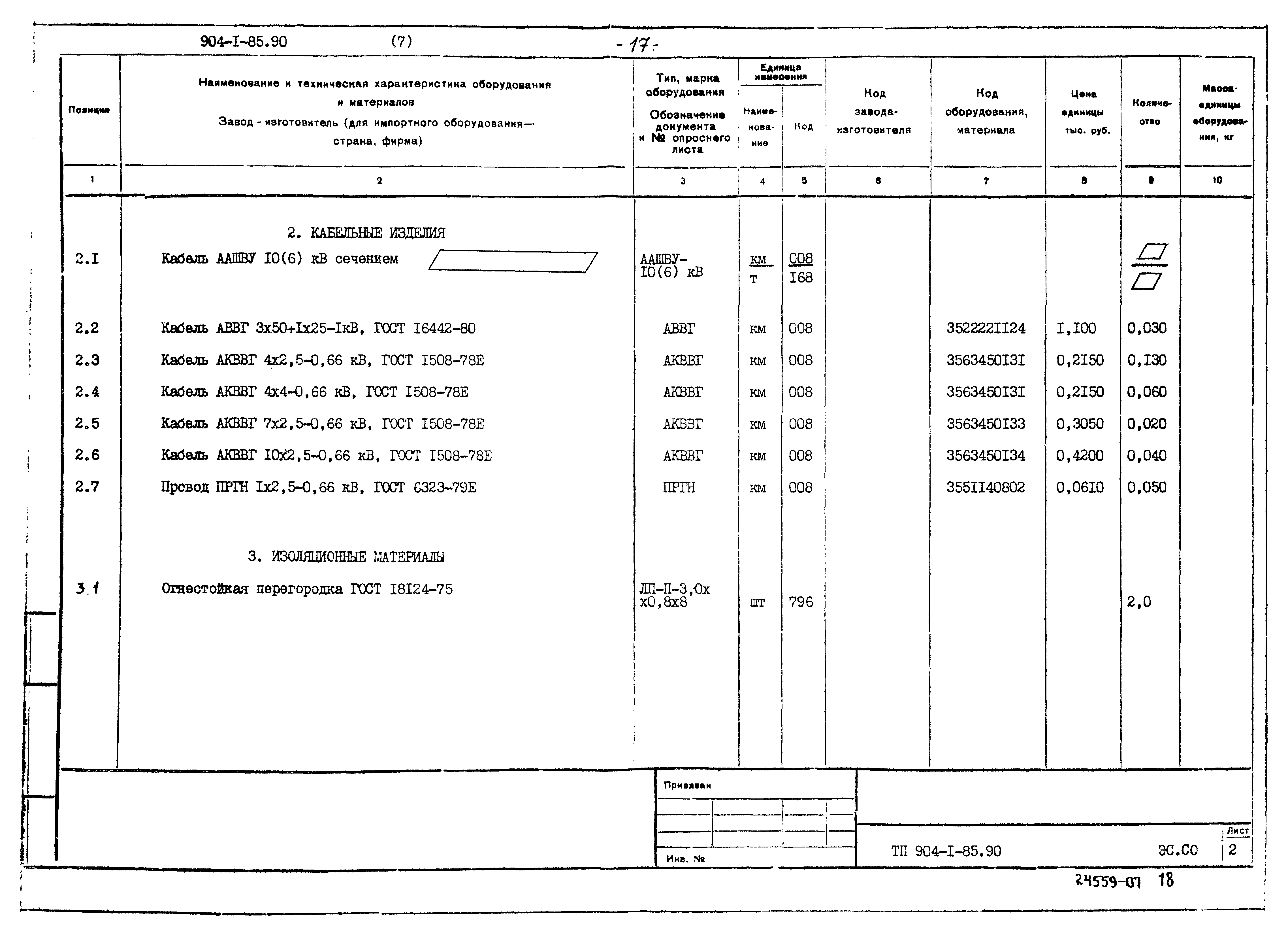 Типовой проект 904-1-85.90