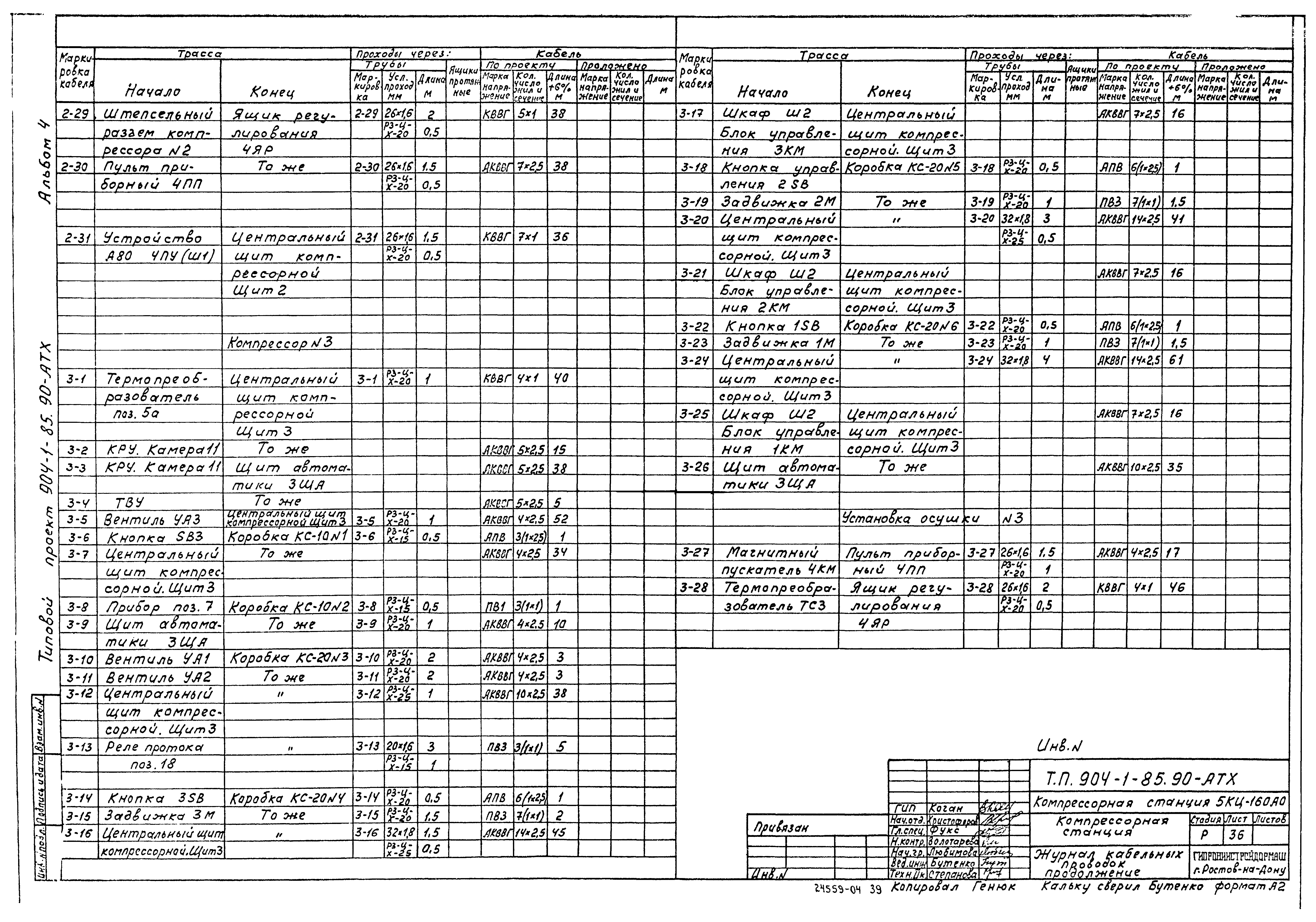 Типовой проект 904-1-85.90