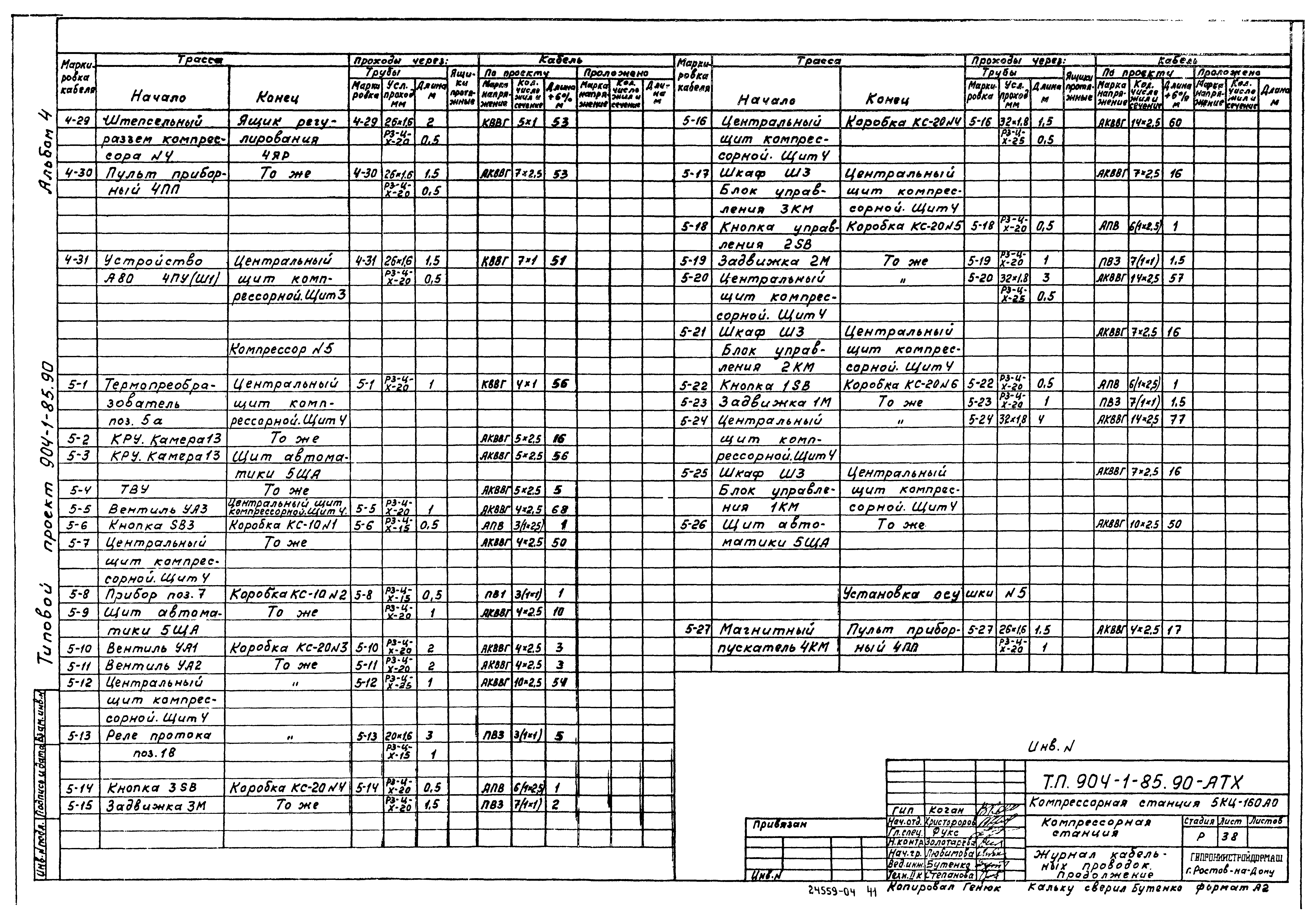Типовой проект 904-1-85.90